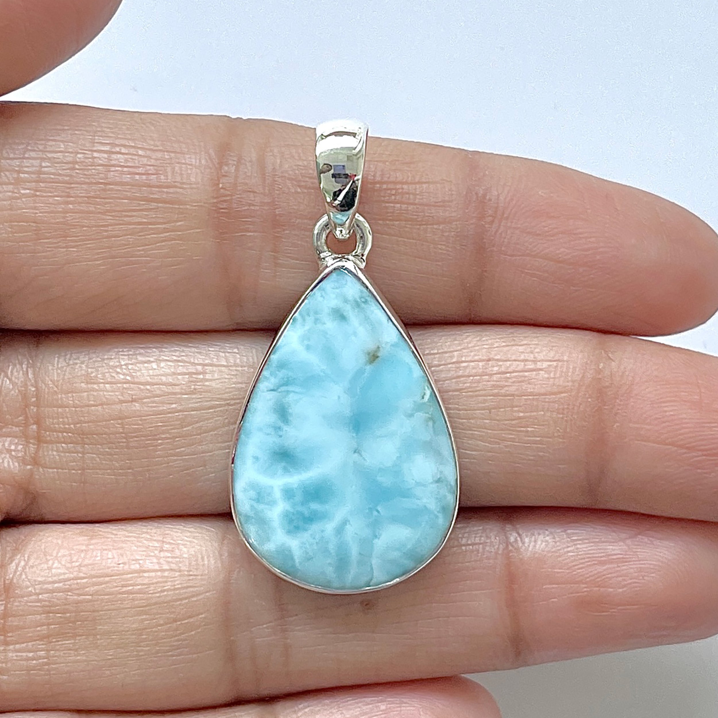 Larimar Pendant-(LAR-1-216)