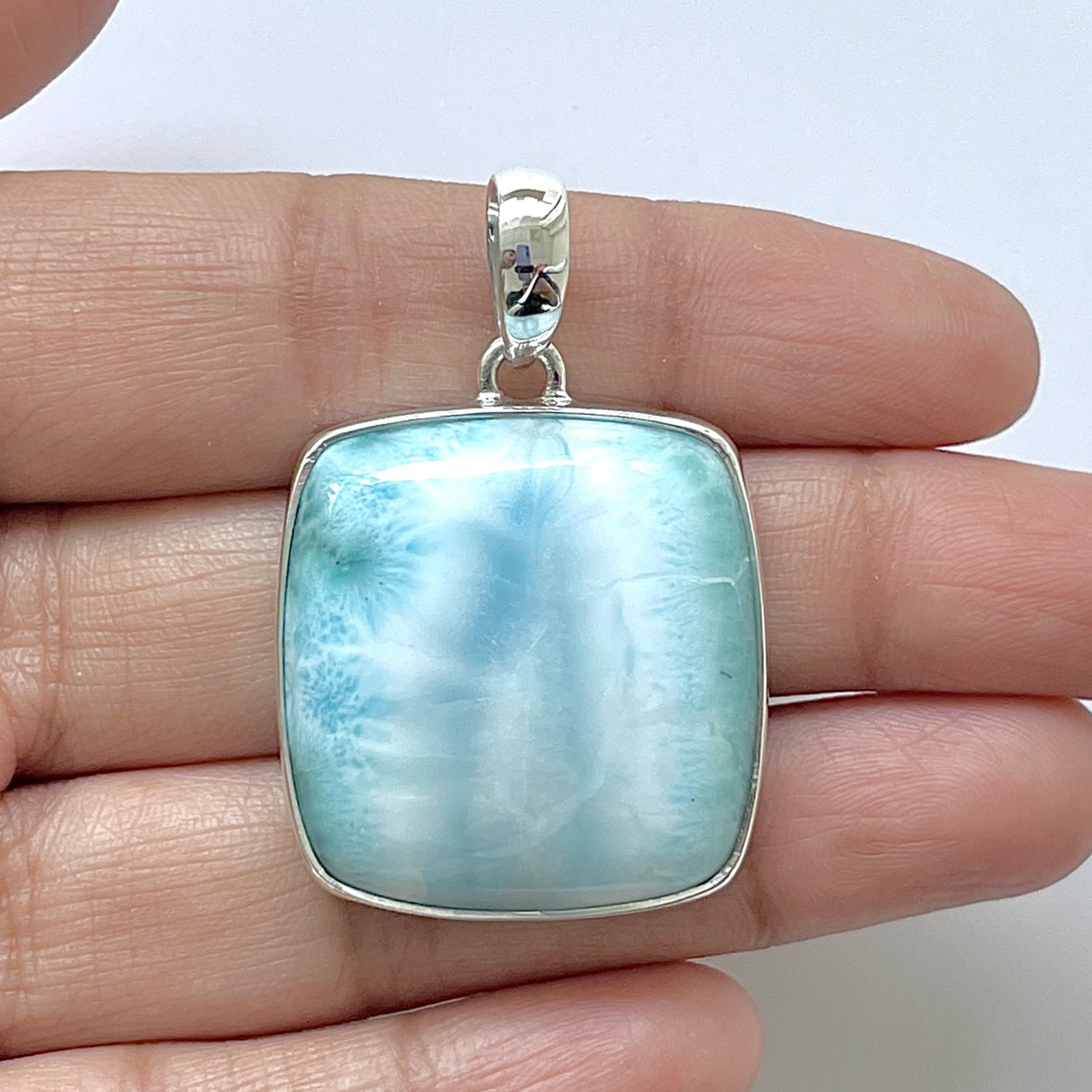 Larimar Pendant-(LAR-1-217)