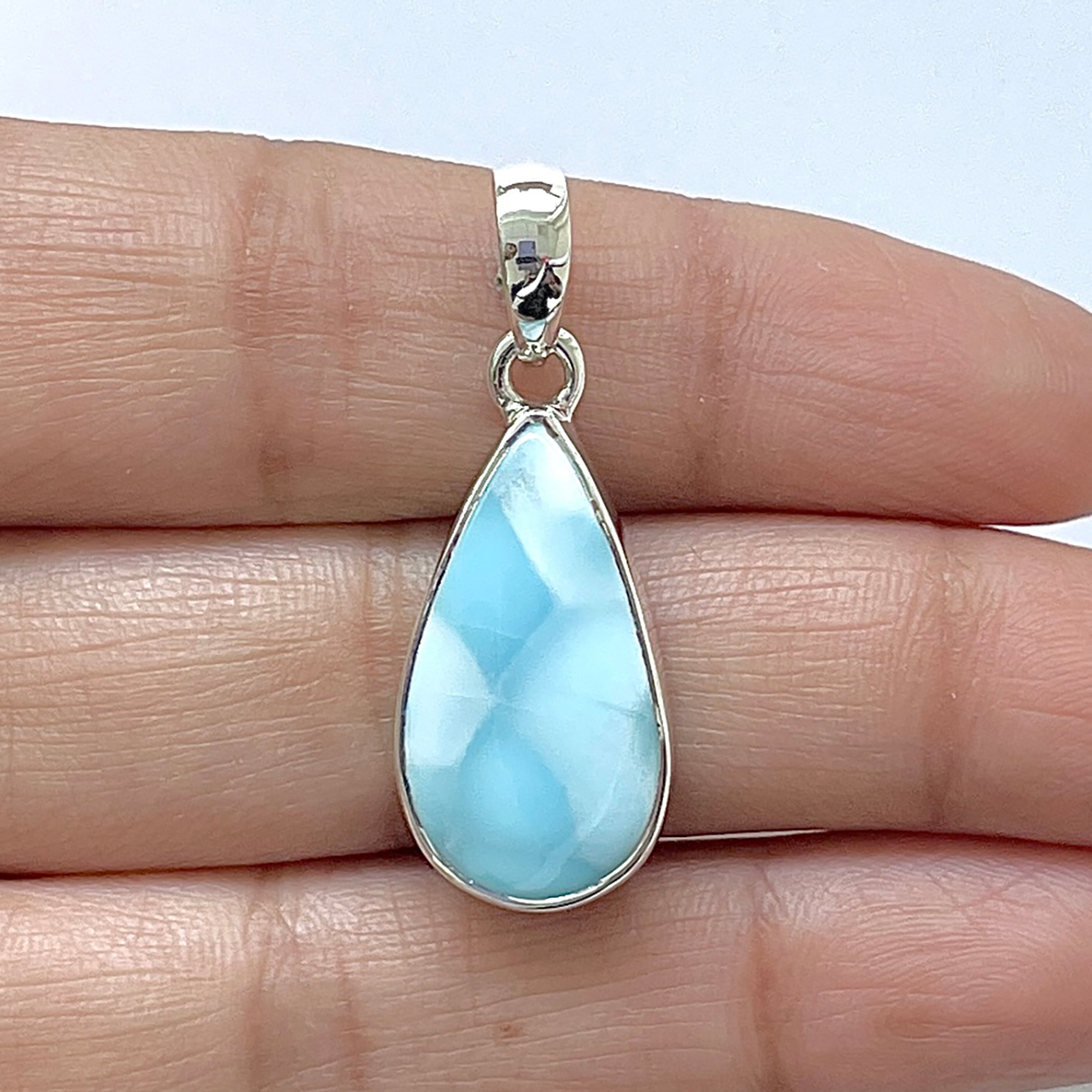 Larimar Pendant-(LAR-1-219)
