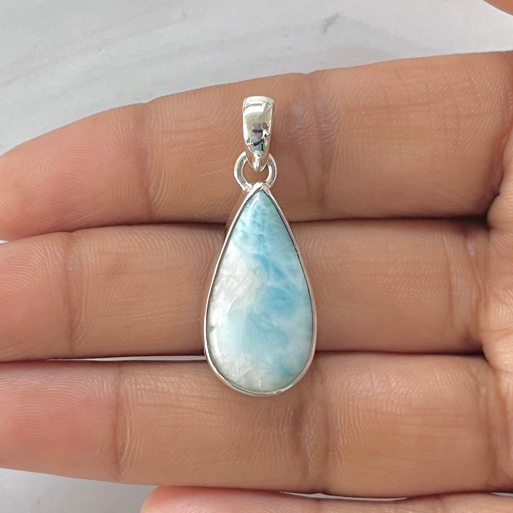Larimar Pendant-(LAR-1-221)