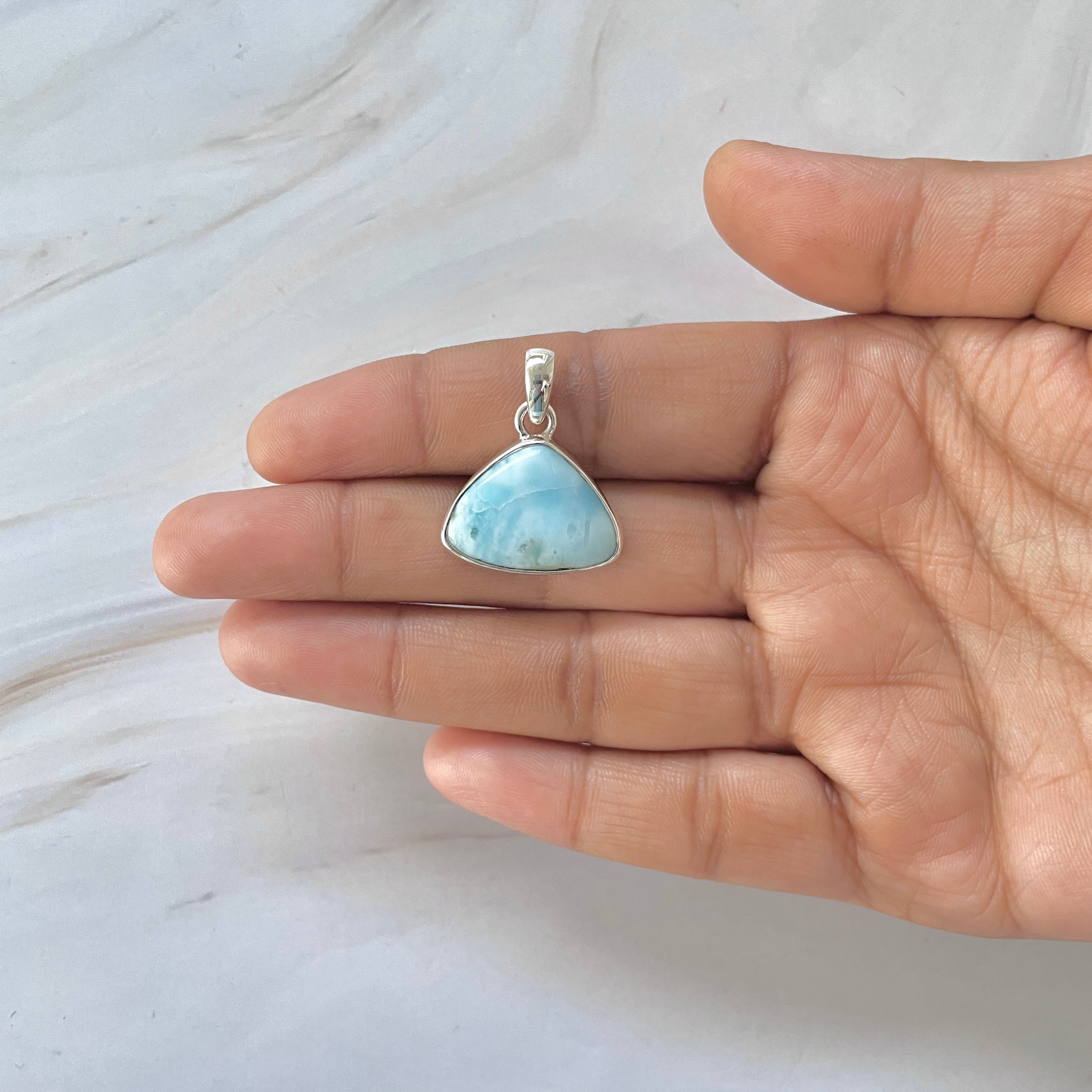 Larimar Pendant-(LAR-1-224)