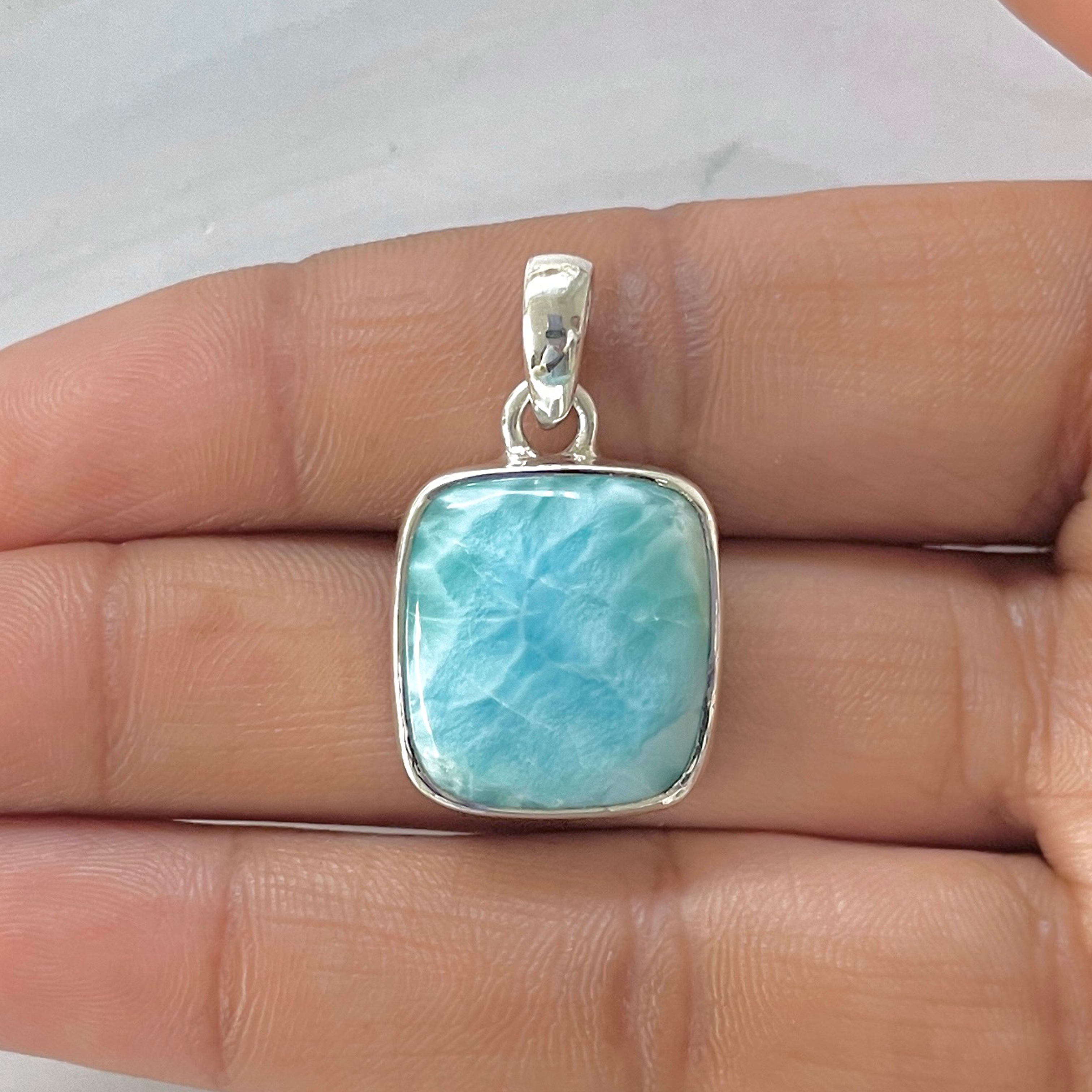 Larimar Pendant-(LAR-1-225)