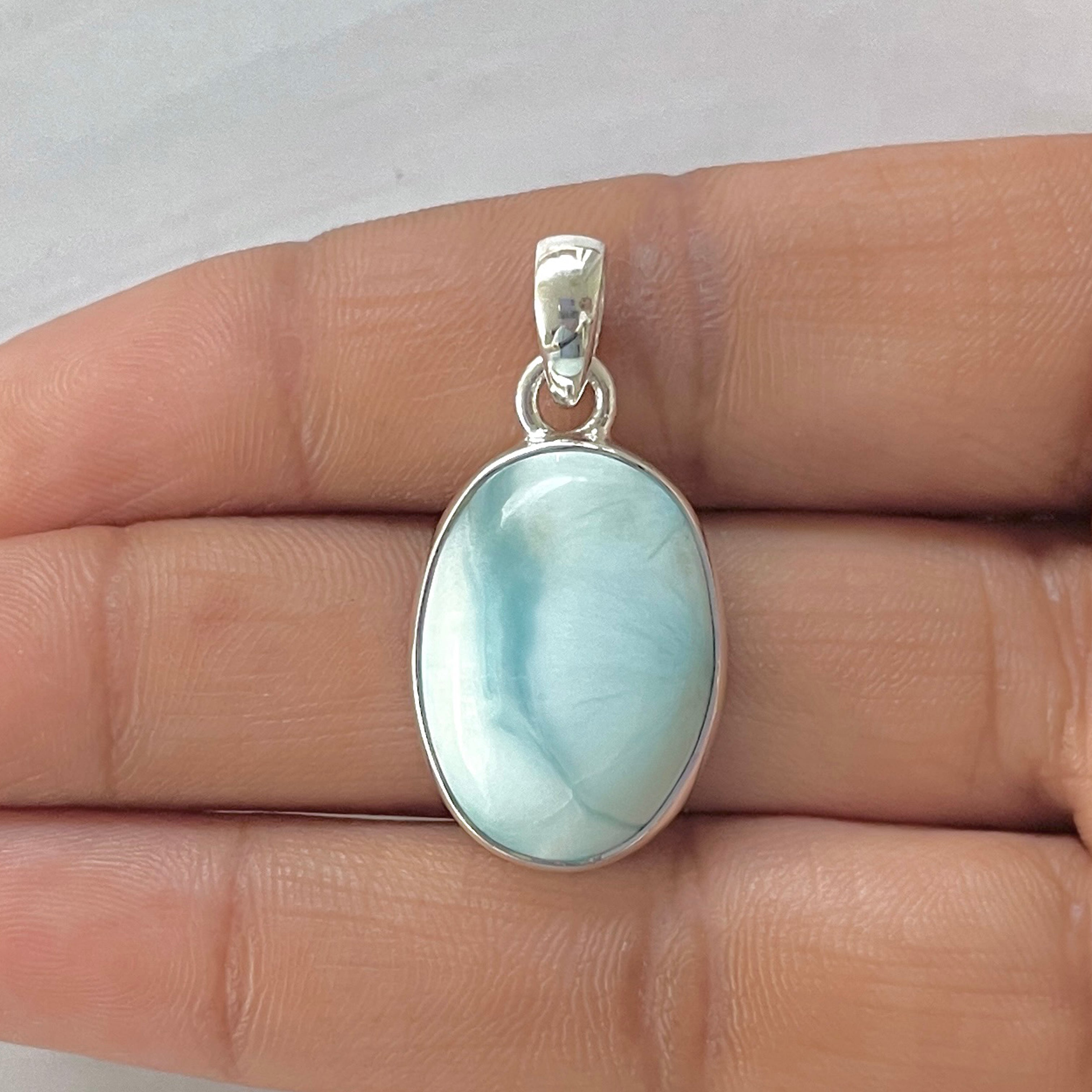 Larimar Pendant-(LAR-1-231)