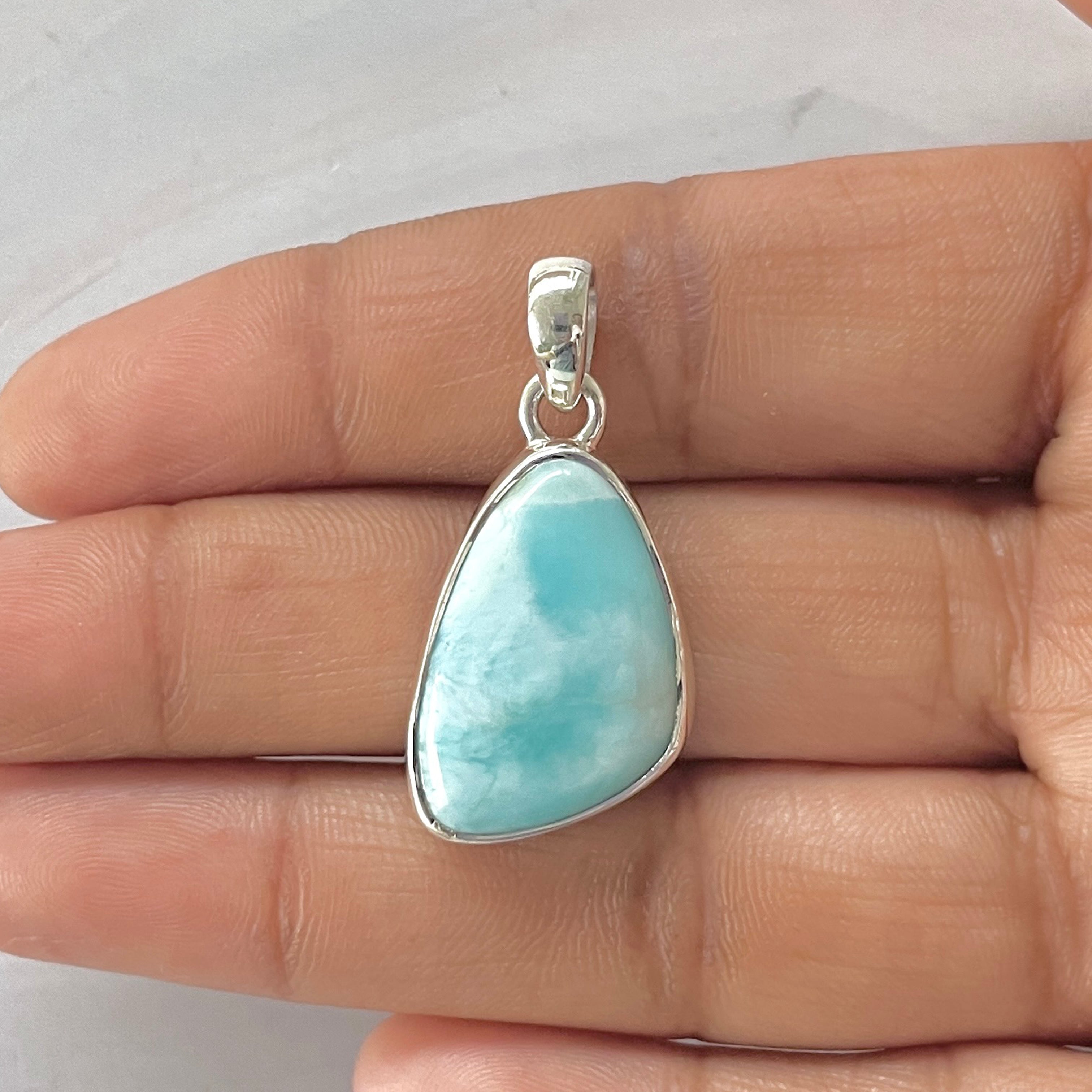 Larimar Pendant-(LAR-1-238)