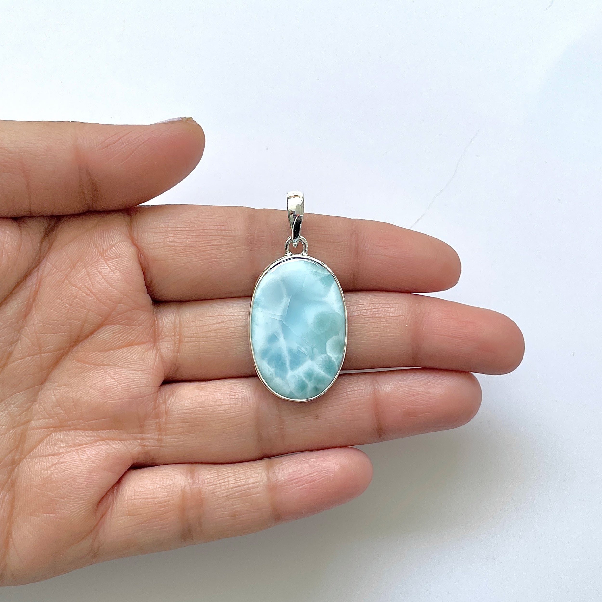Larimar Pendant-(LAR-1-24)