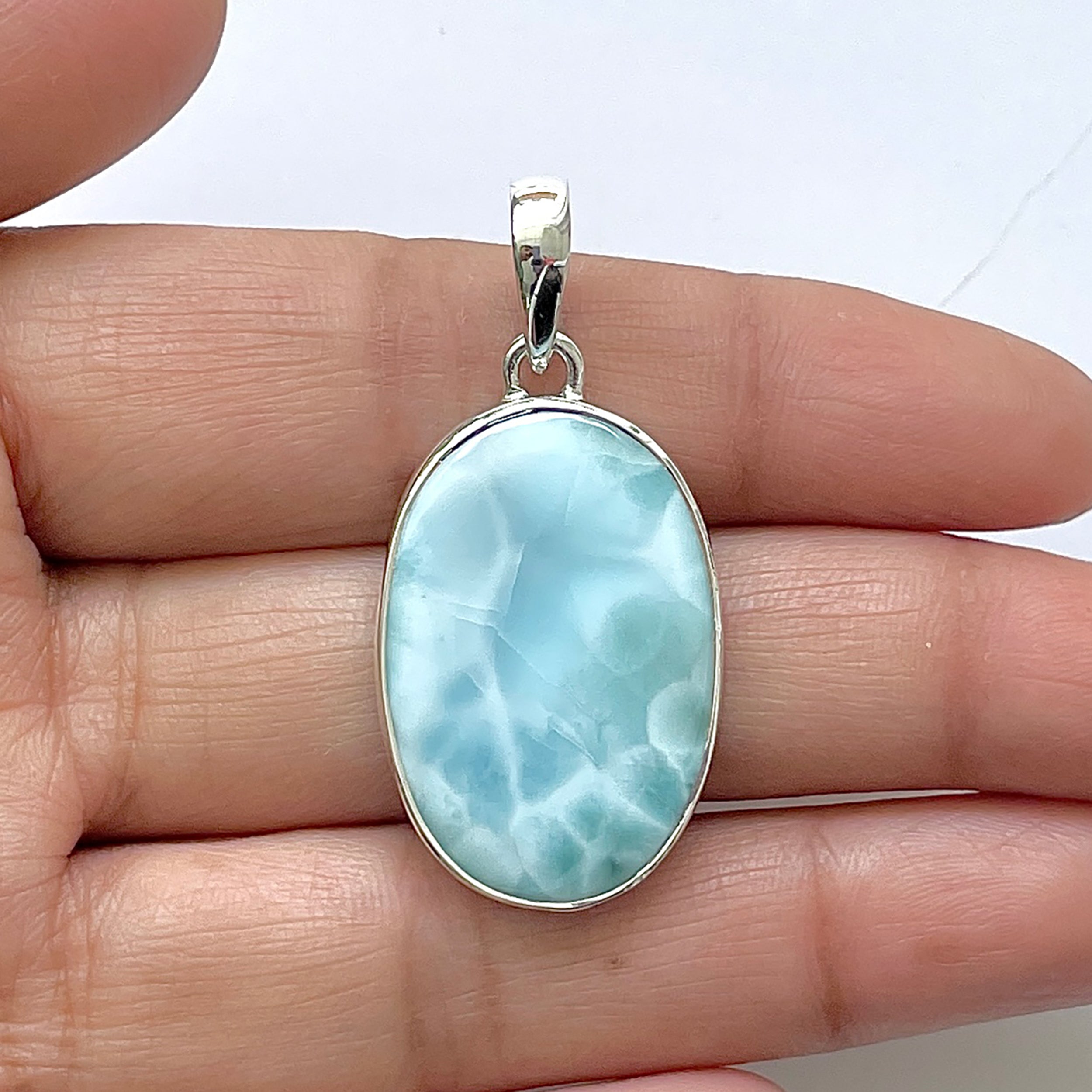 Larimar Pendant-(LAR-1-24)