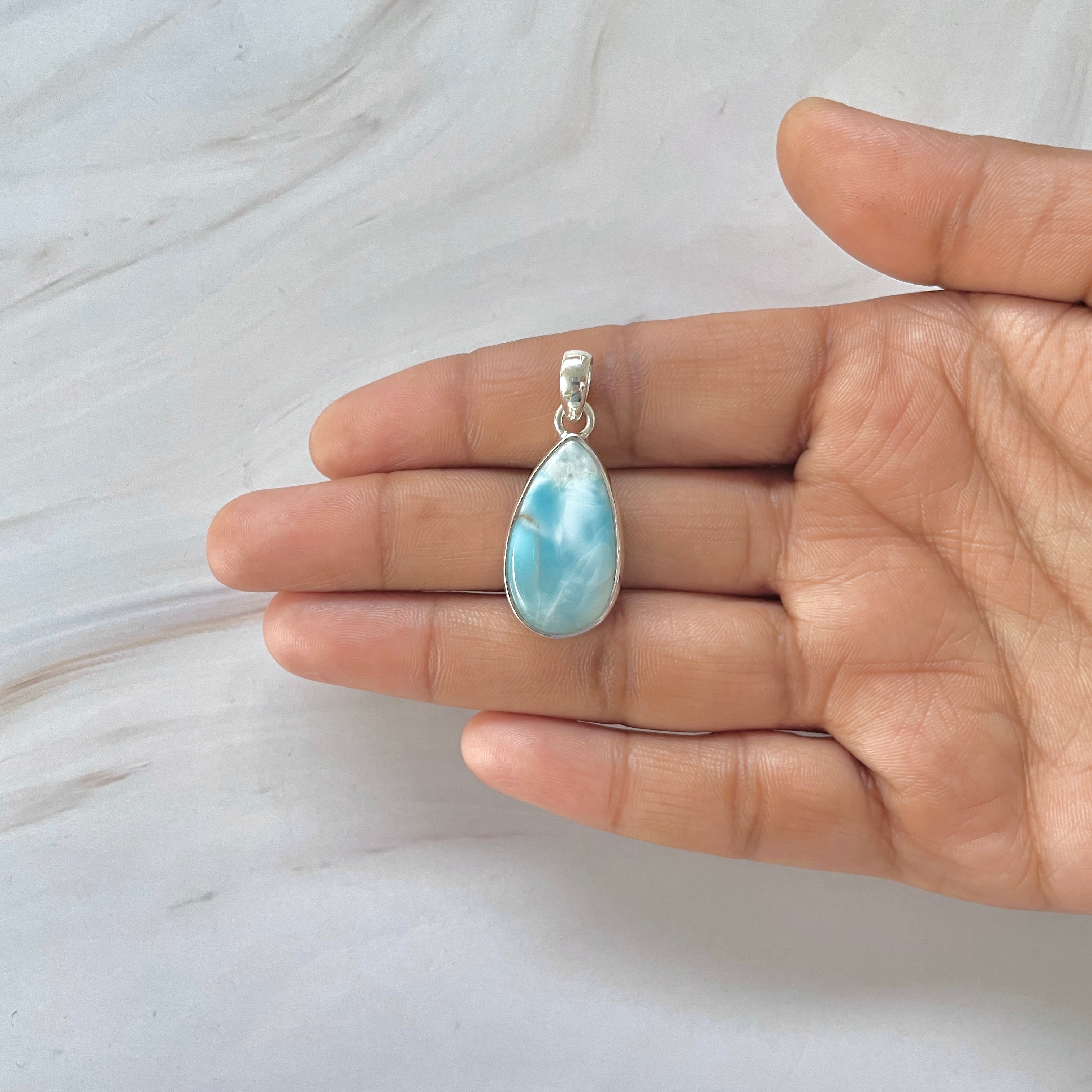 Larimar Pendant-(LAR-1-240)