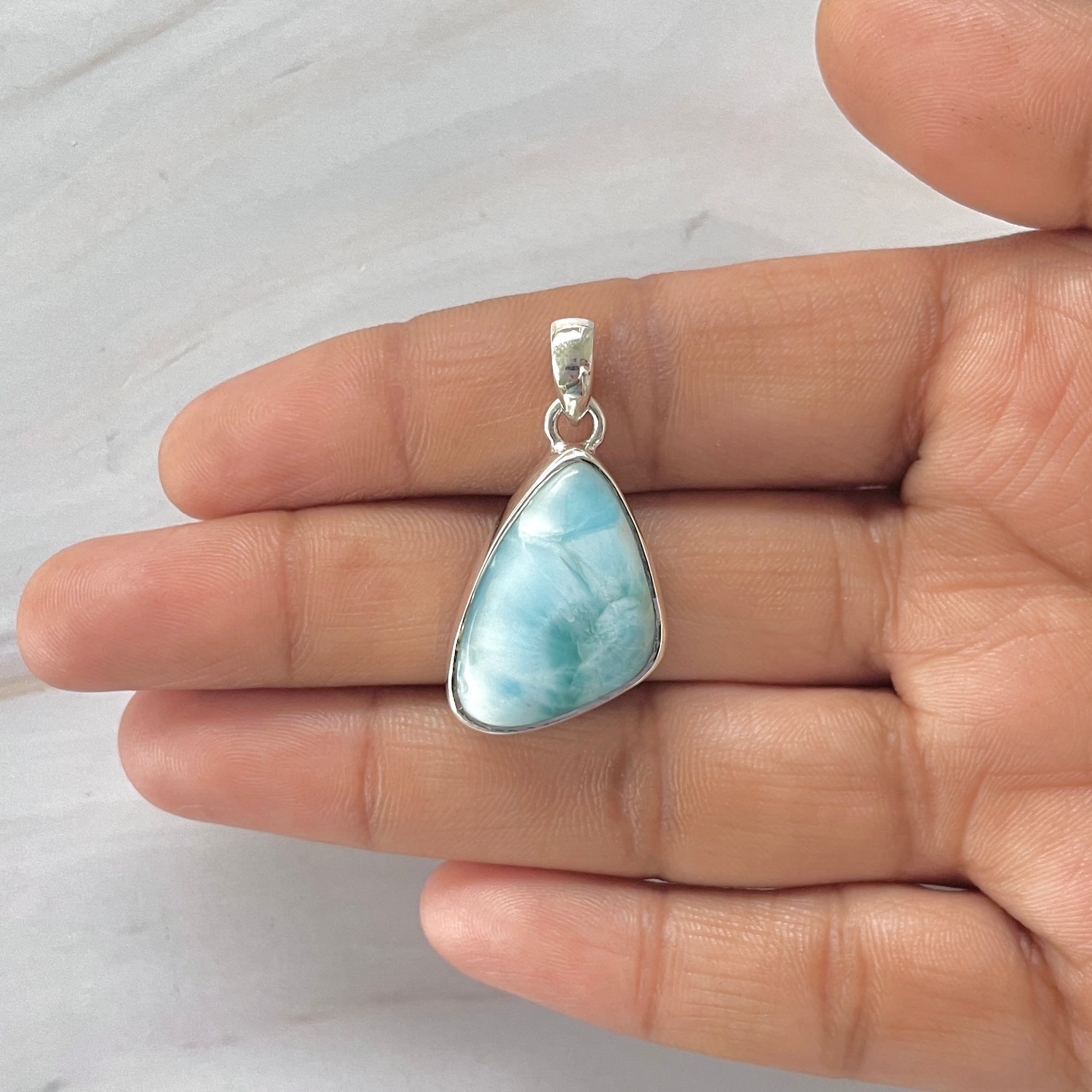 Larimar Pendant-(LAR-1-241)