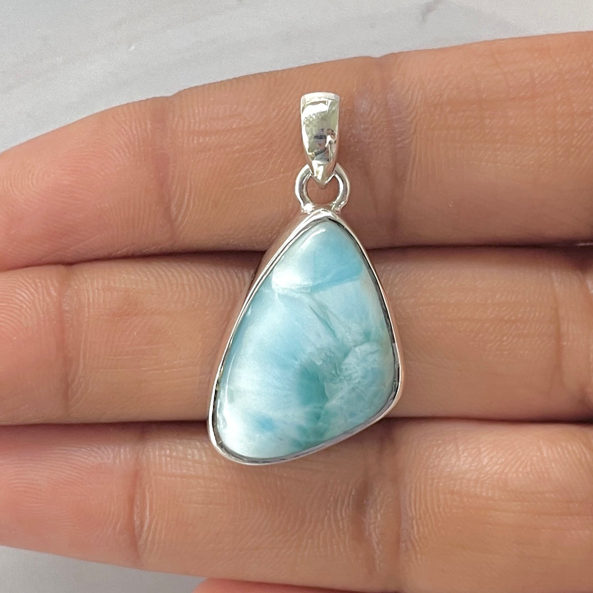 Larimar Pendant-(LAR-1-241)