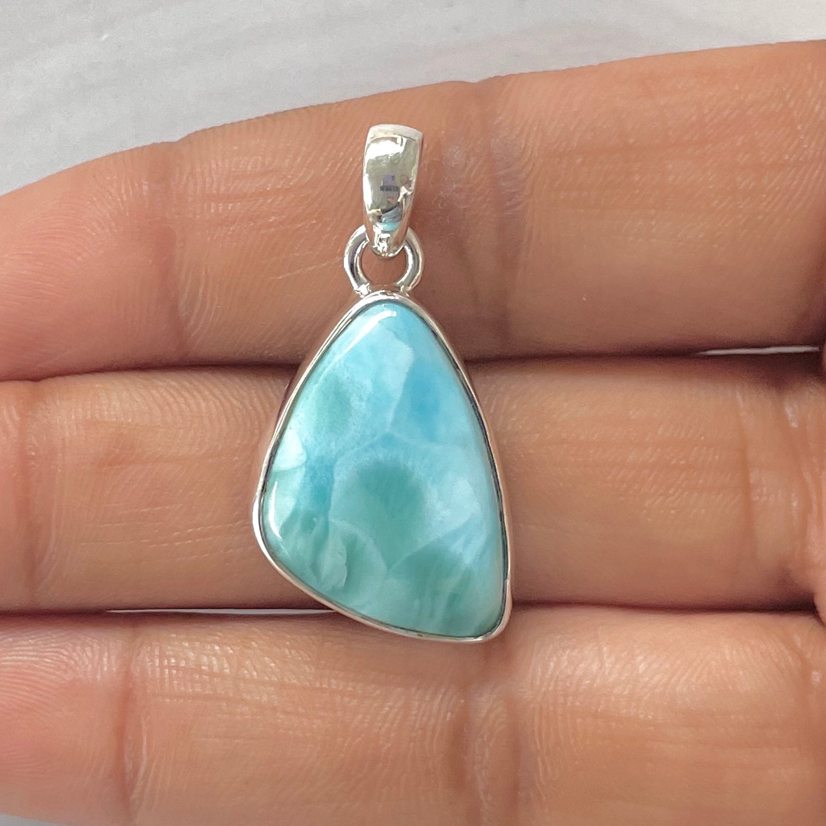 Larimar Pendant-(LAR-1-244)