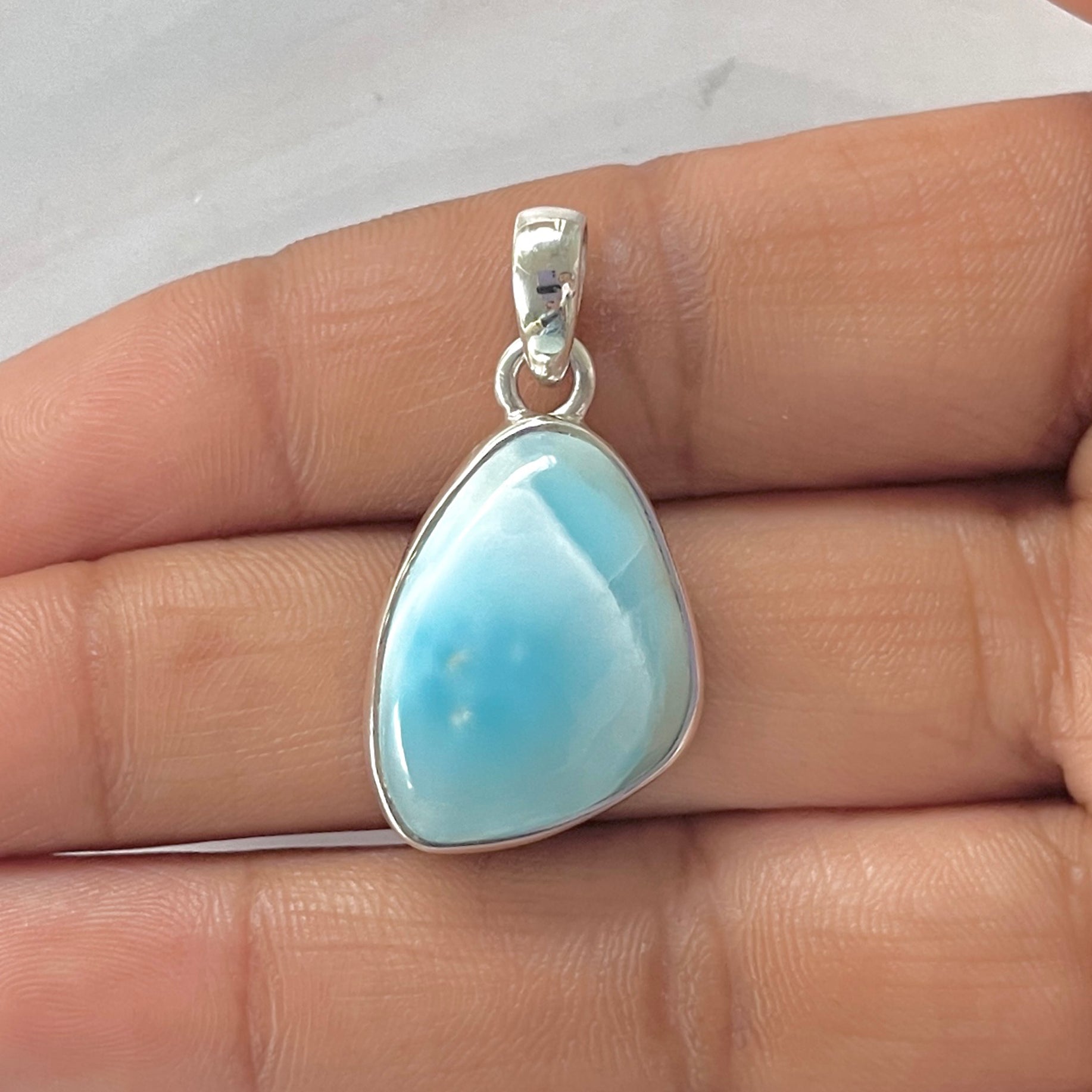 Larimar Pendant-(LAR-1-246)