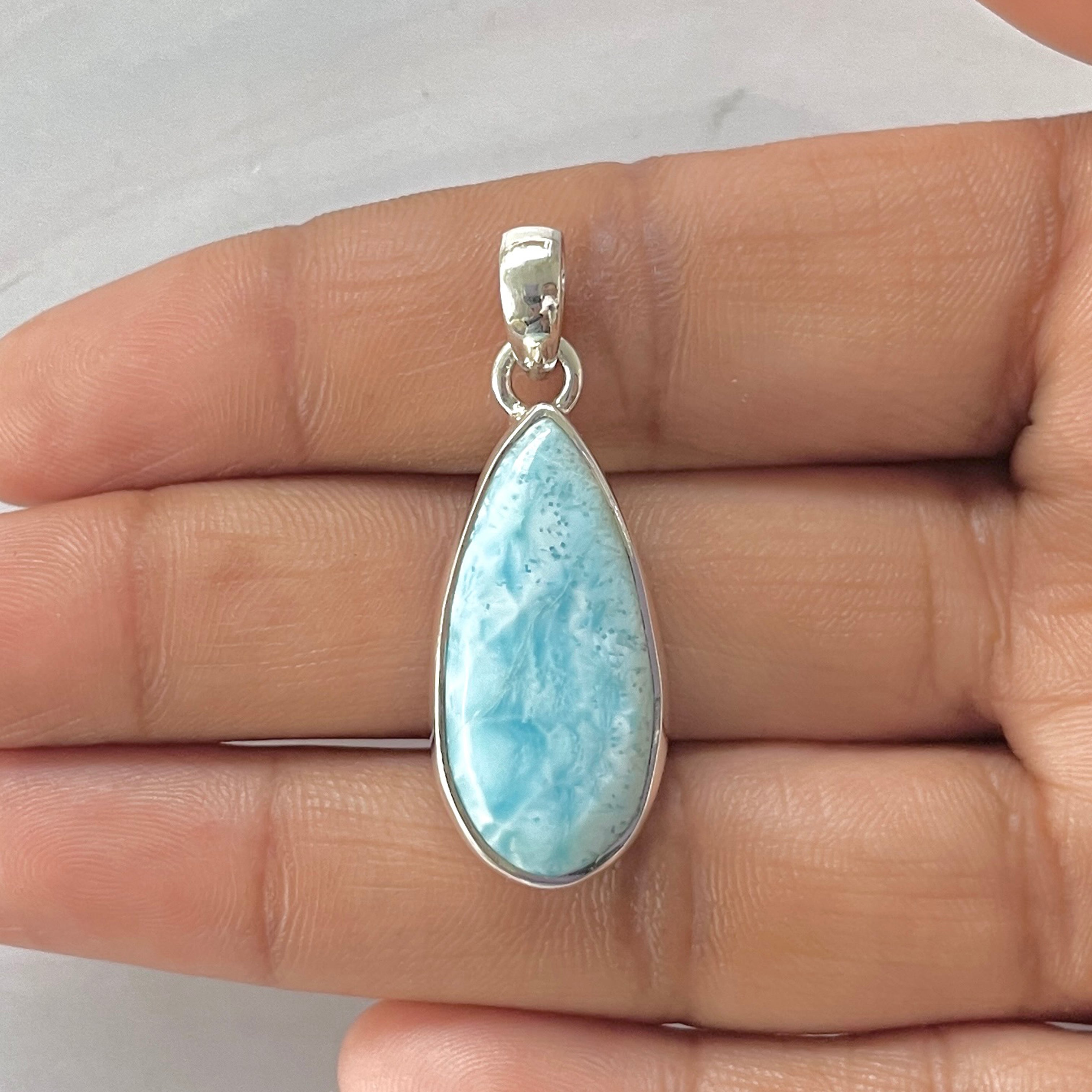 Larimar Pendant-(LAR-1-247)