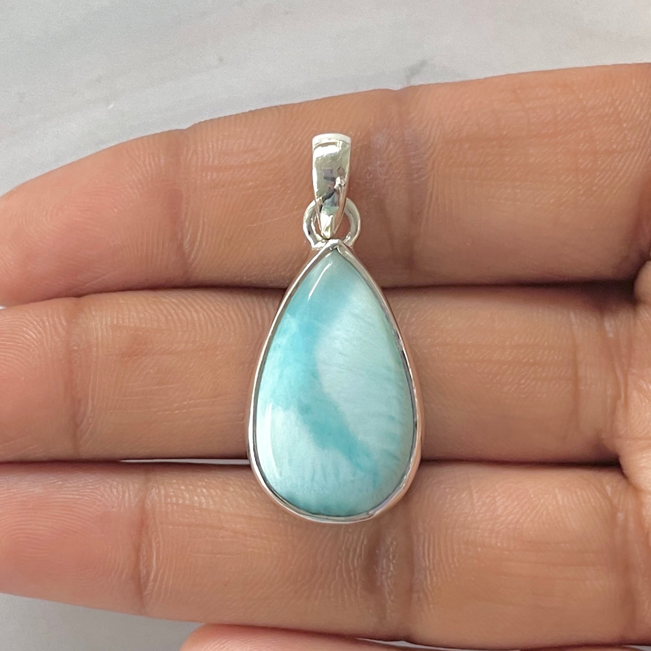 Larimar Pendant-(LAR-1-252)