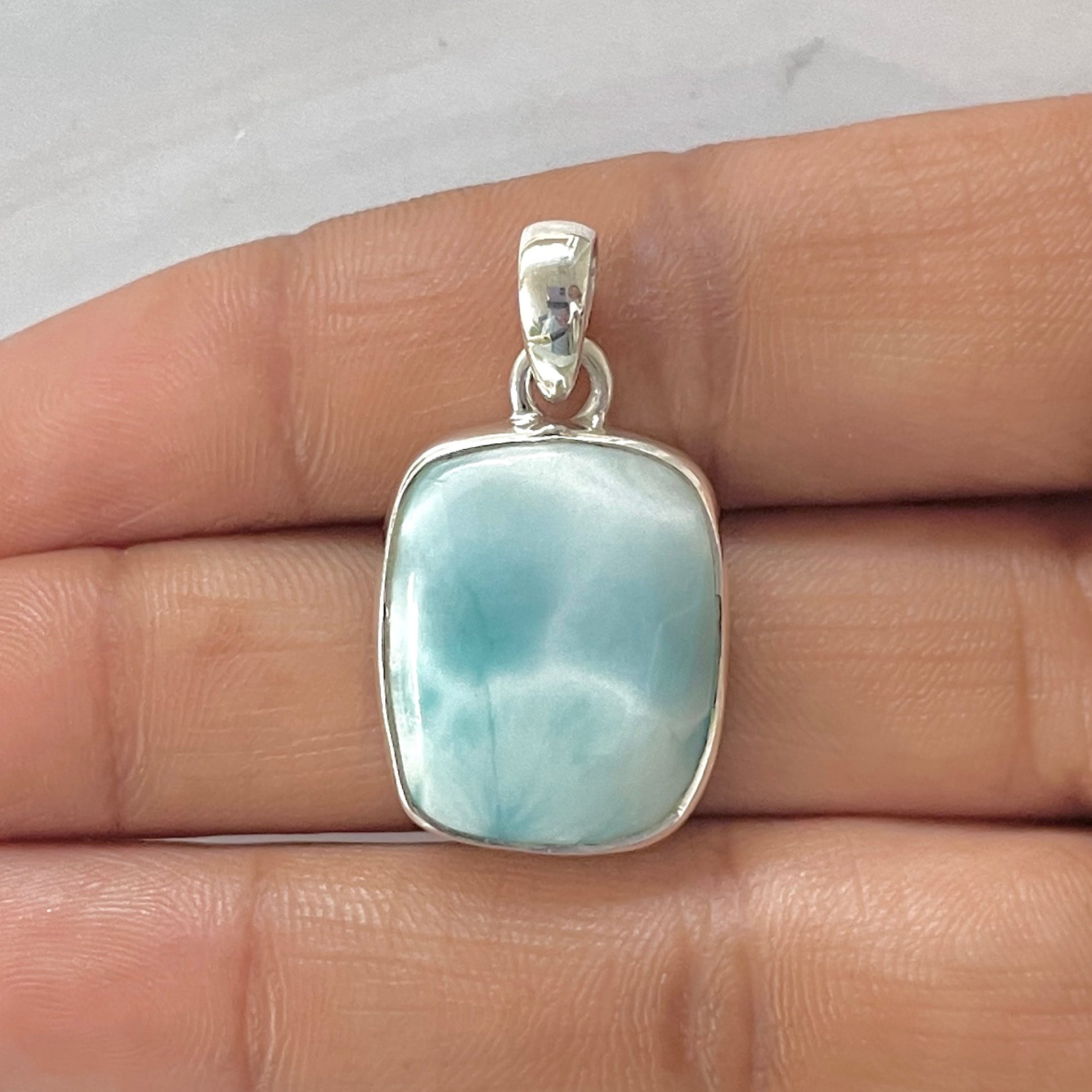 Larimar Pendant-(LAR-1-260)