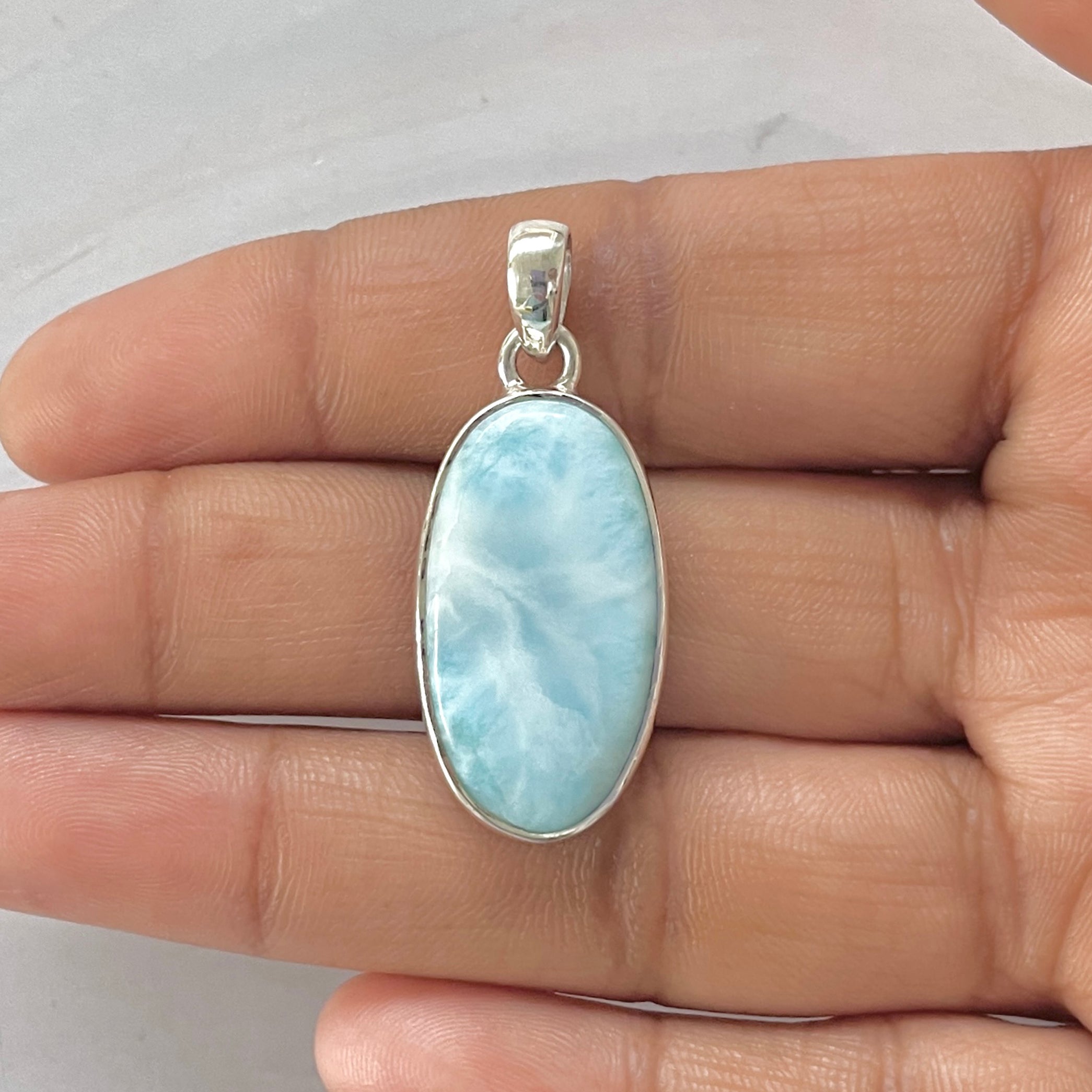 Larimar Pendant-(LAR-1-262)