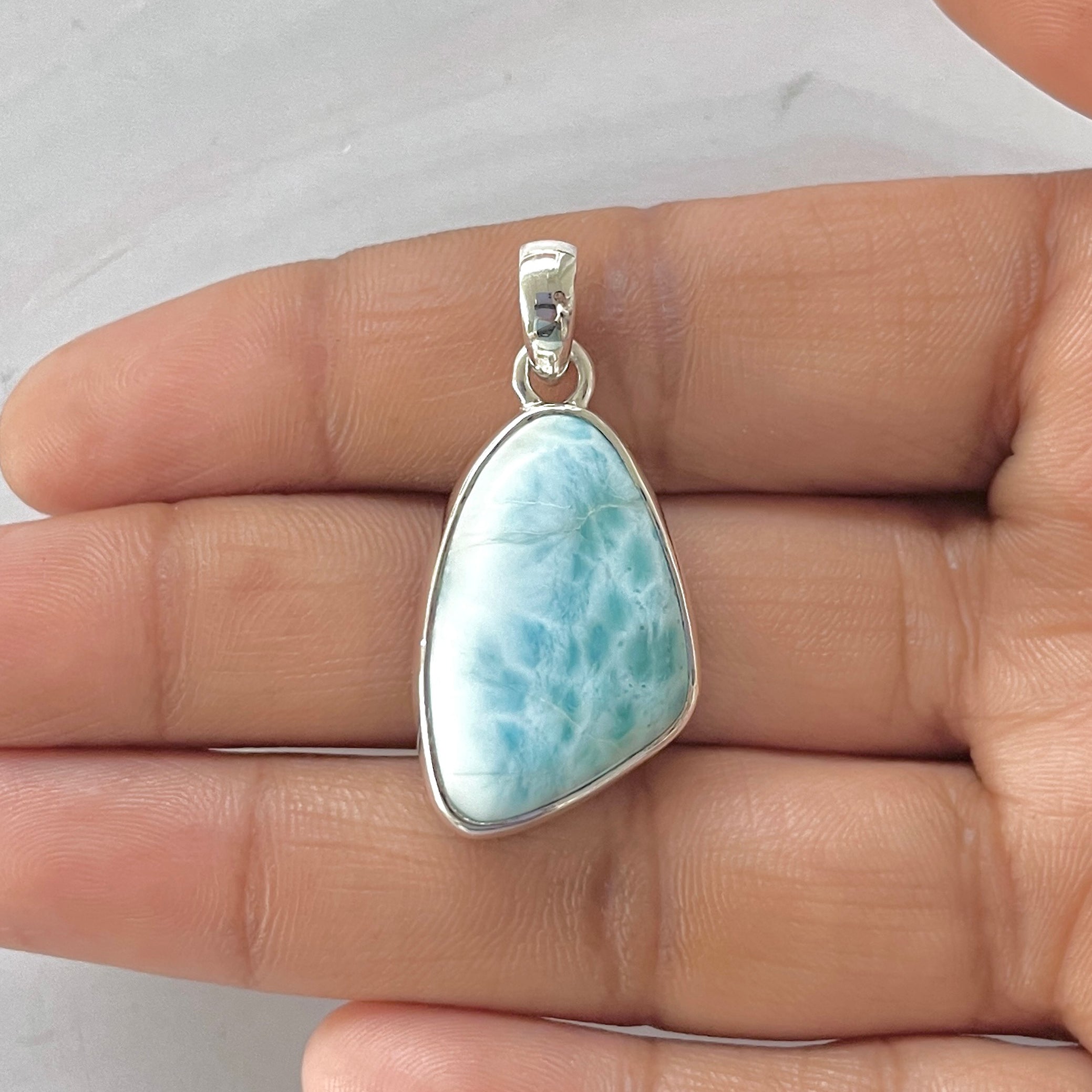 Larimar Pendant-(LAR-1-263)