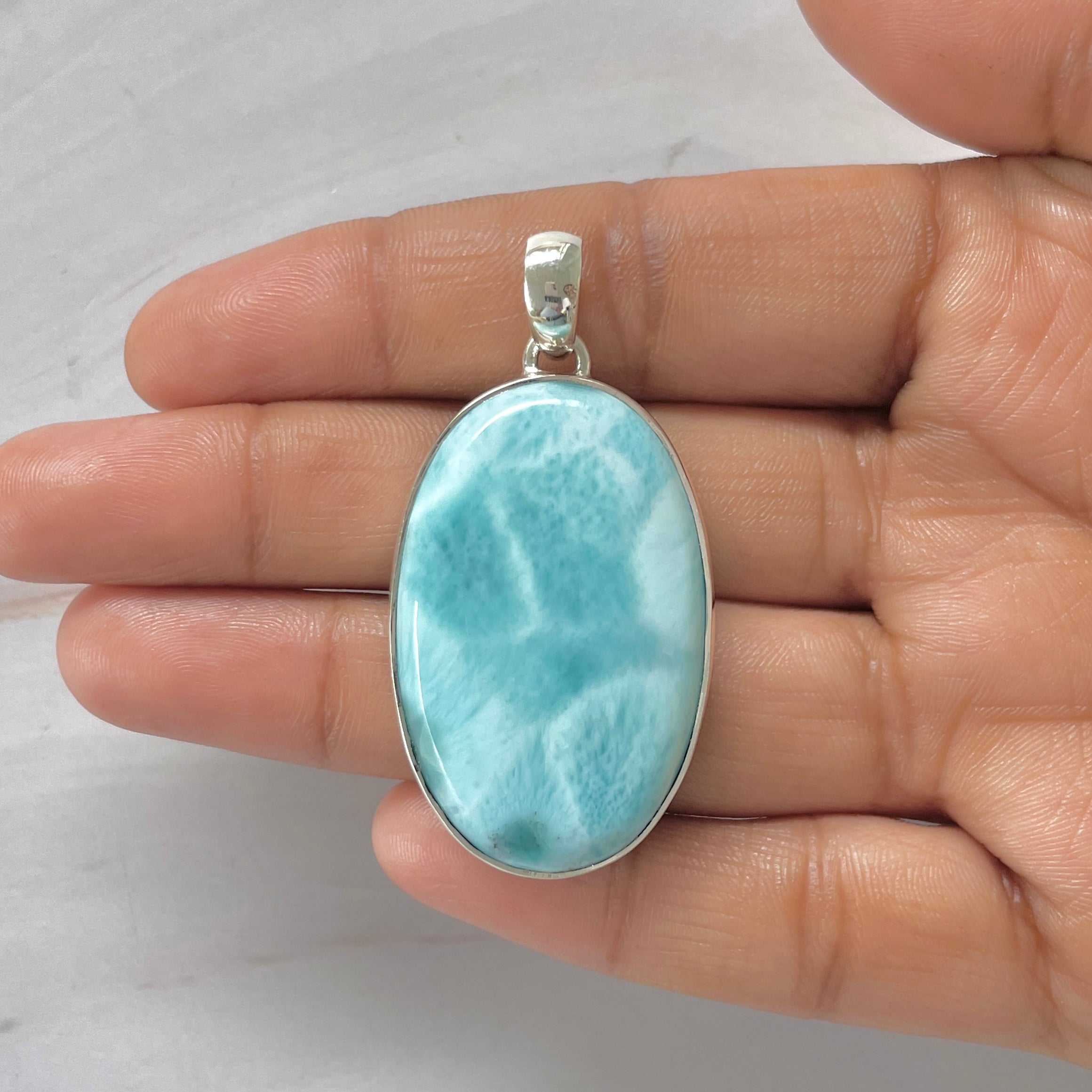 Larimar Pendant-(LAR-1-274)