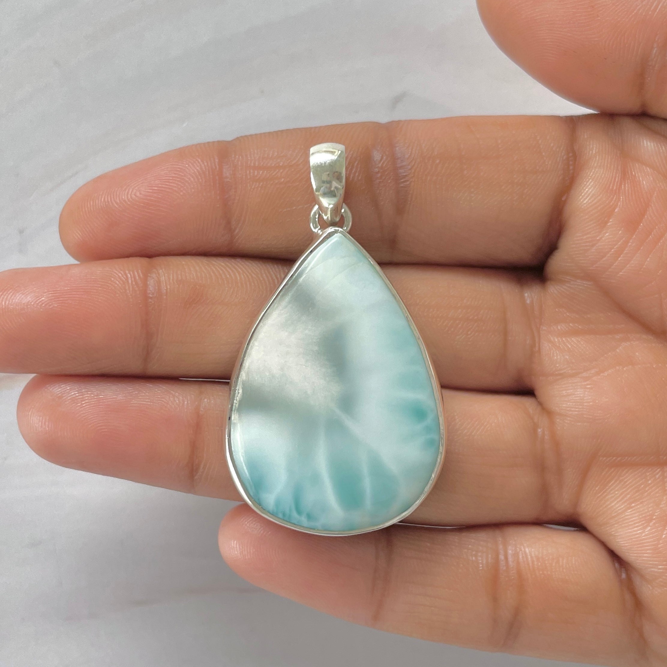 Larimar Pendant-(LAR-1-276)