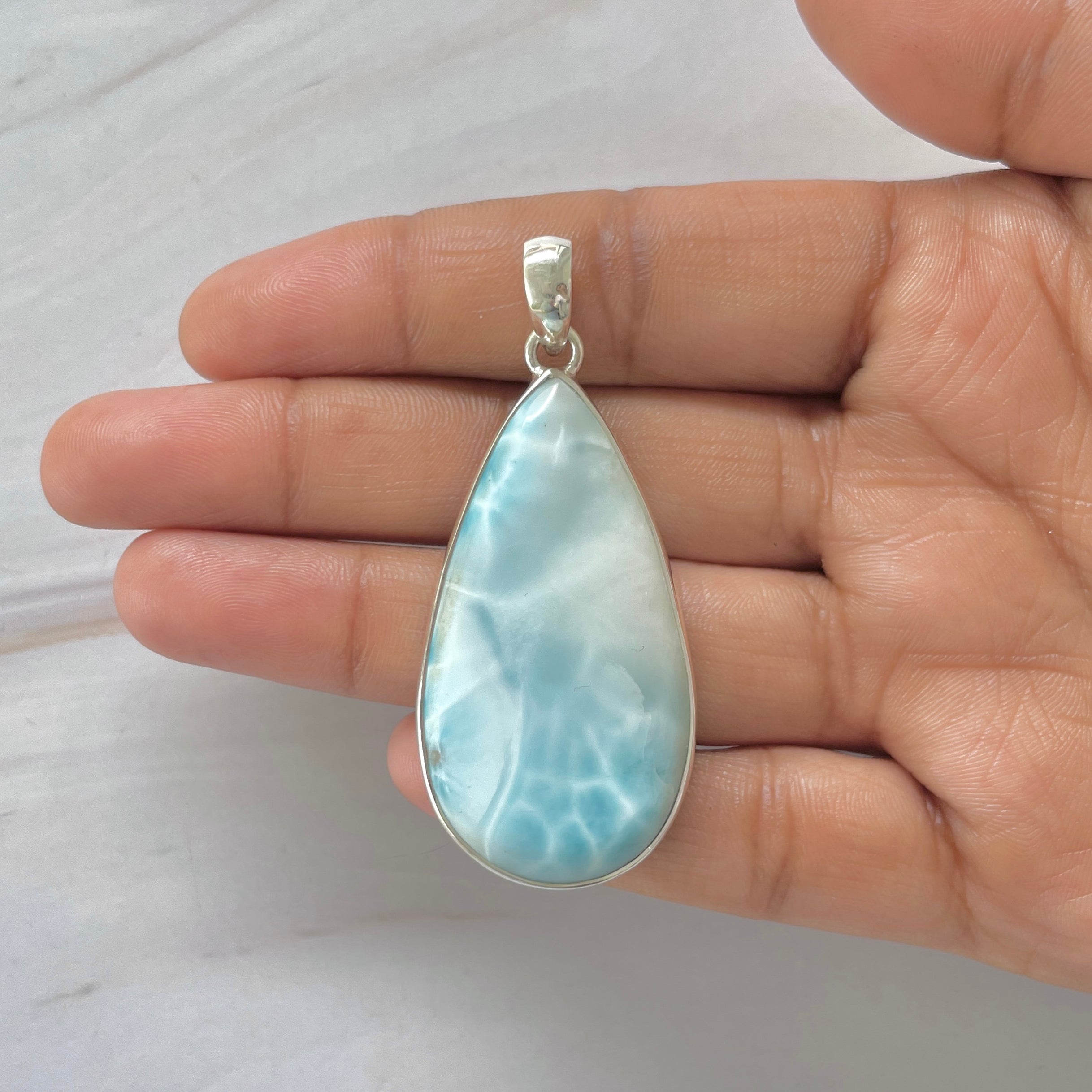 Larimar Pendant-(LAR-1-280)