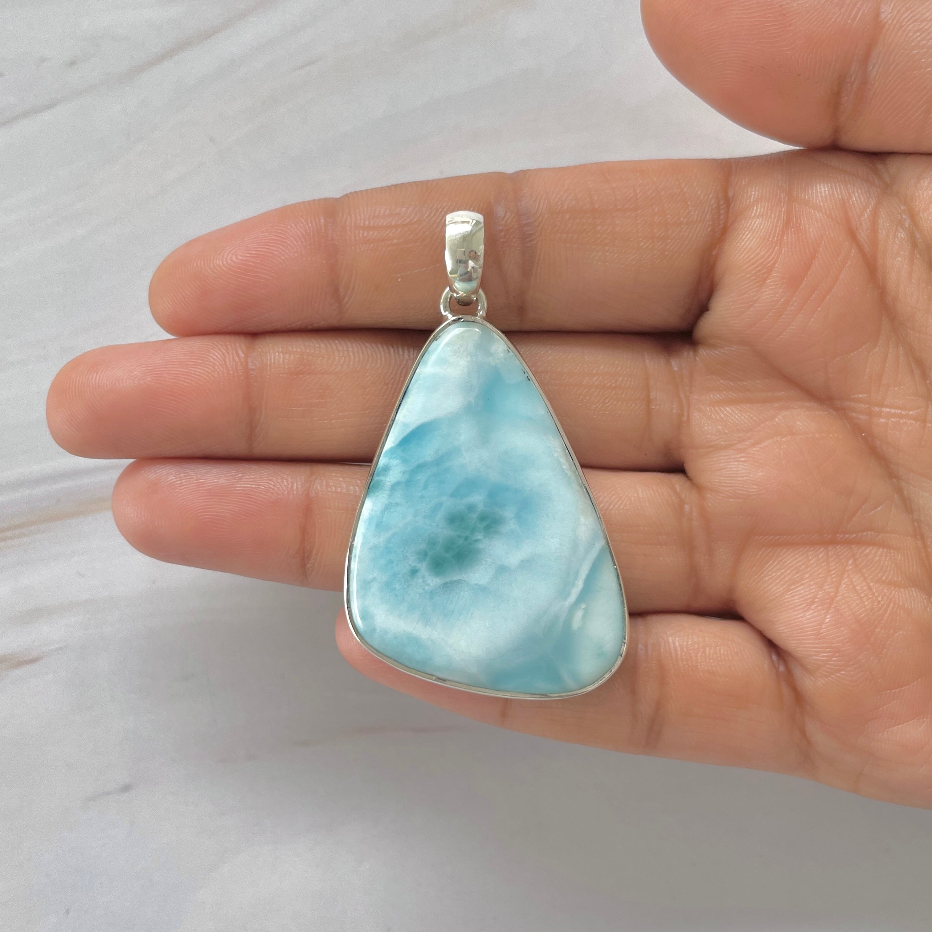 Larimar Pendant-(LAR-1-282)