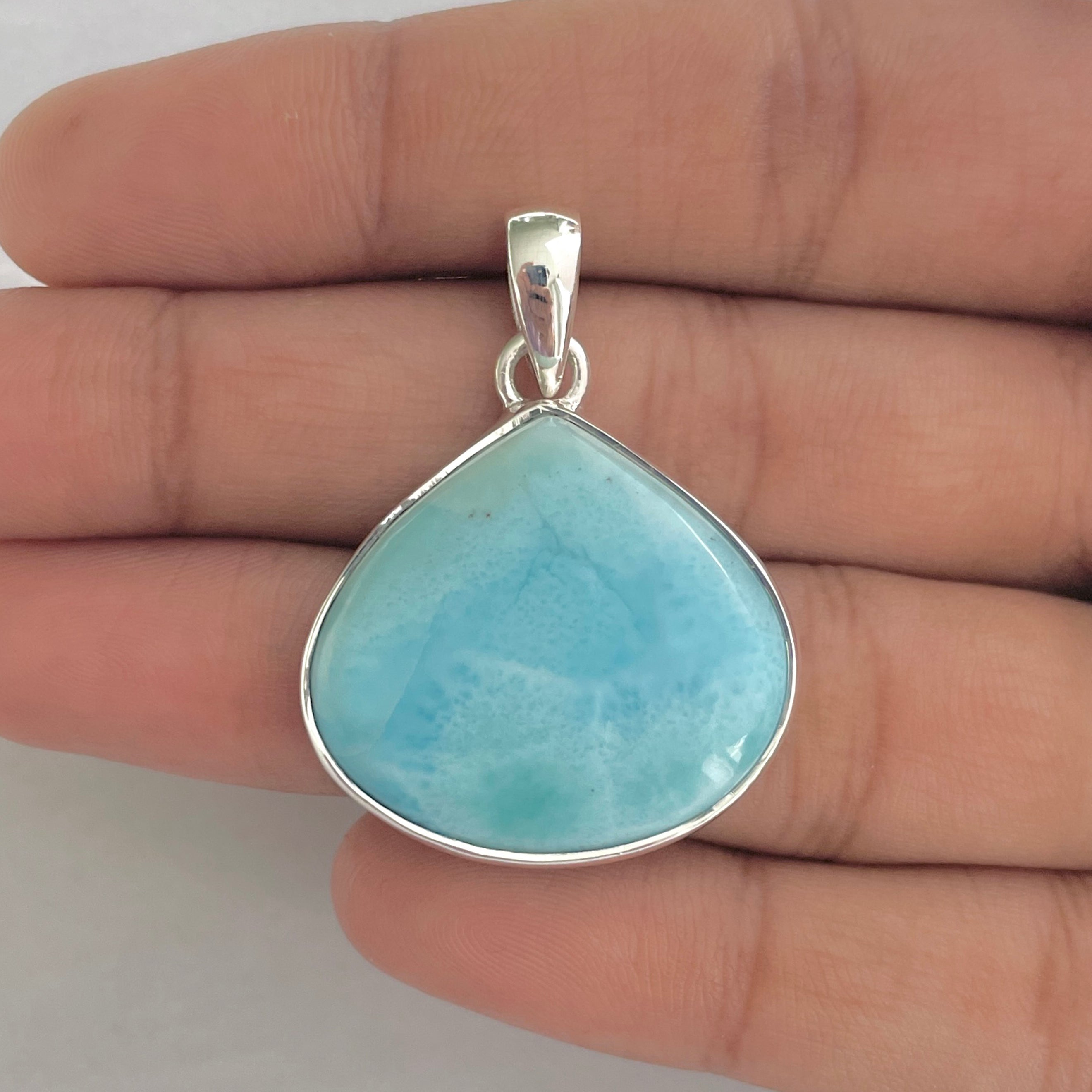 Larimar Pendant-(LAR-1-285)