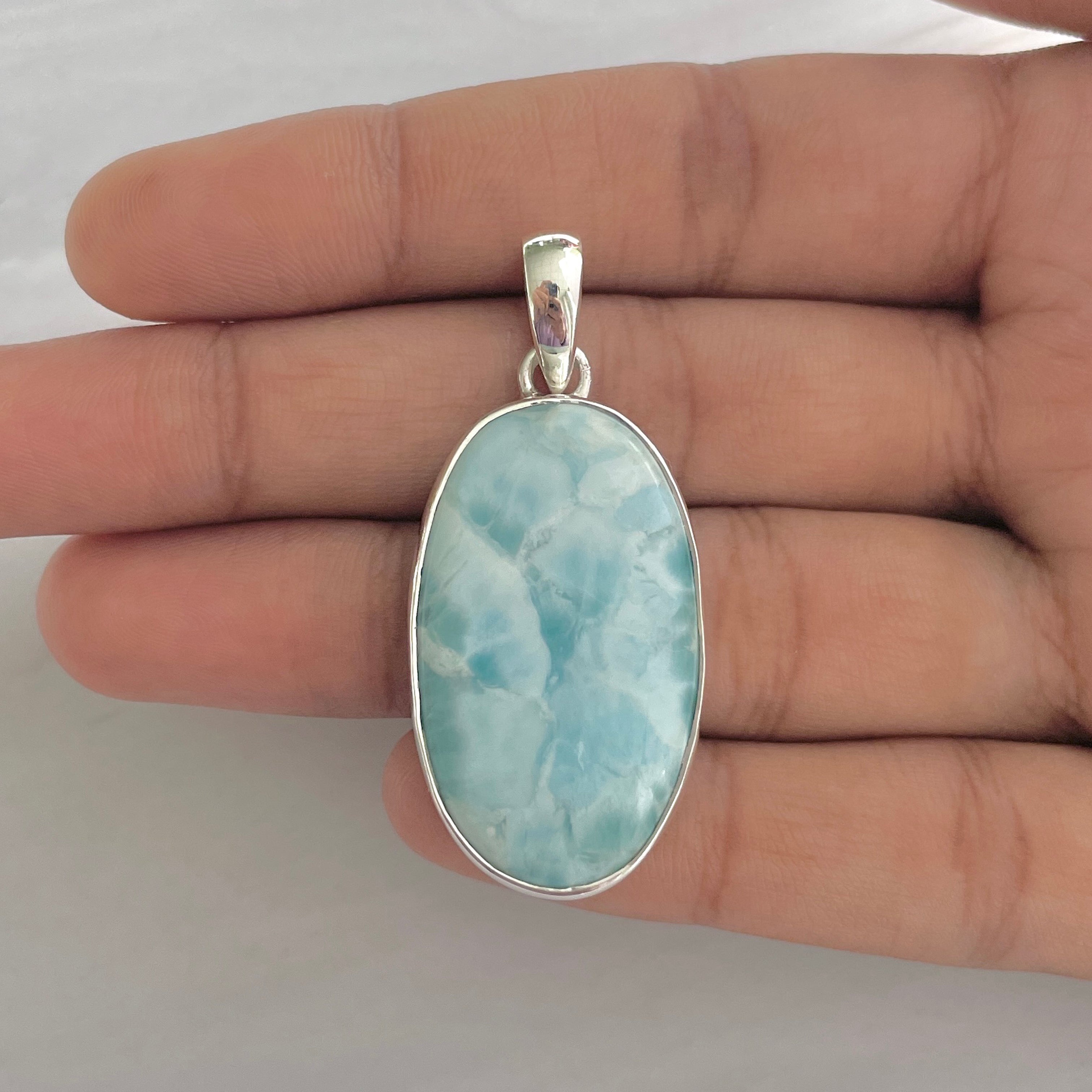 Larimar Pendant-(LAR-1-288)