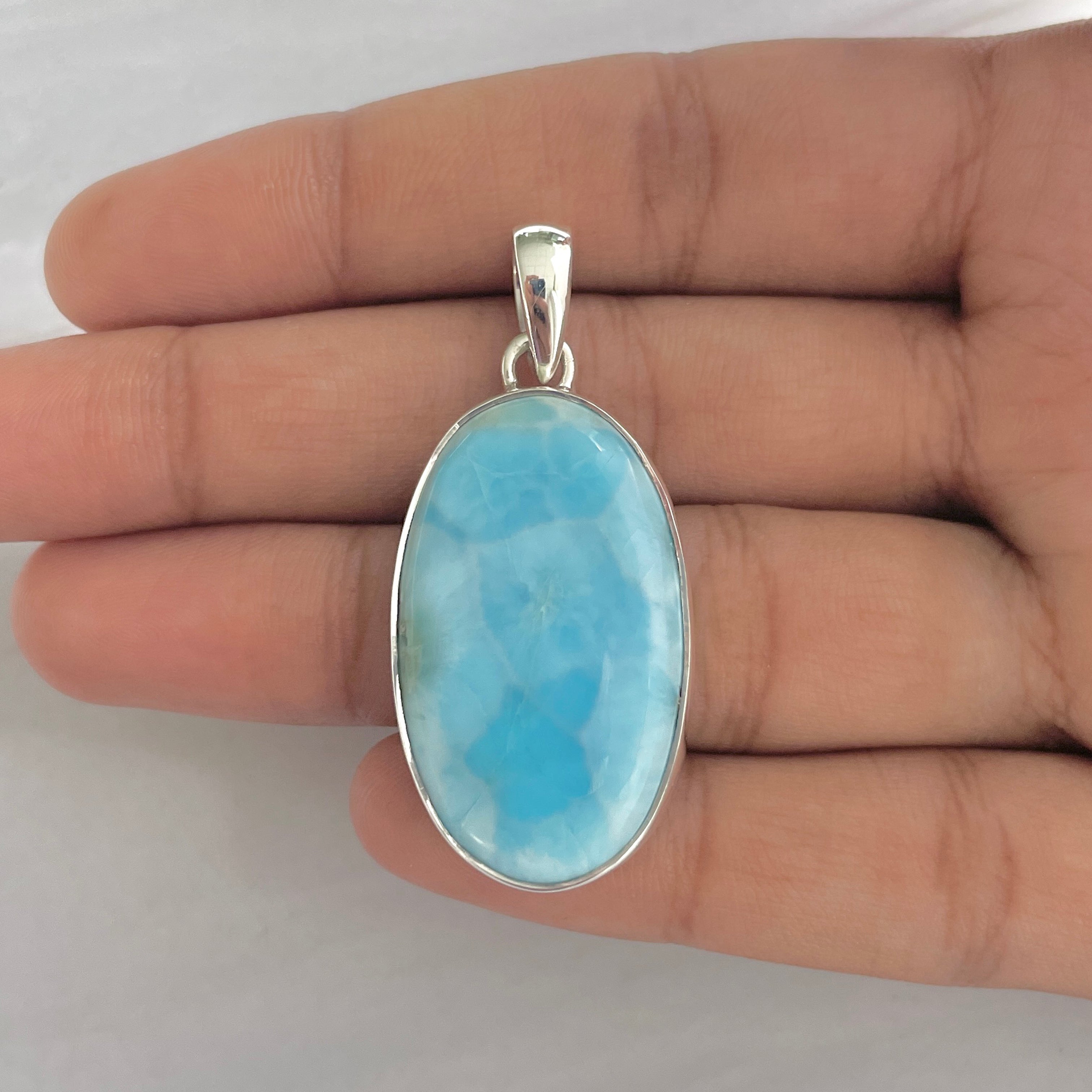 Larimar Pendant-(LAR-1-289)