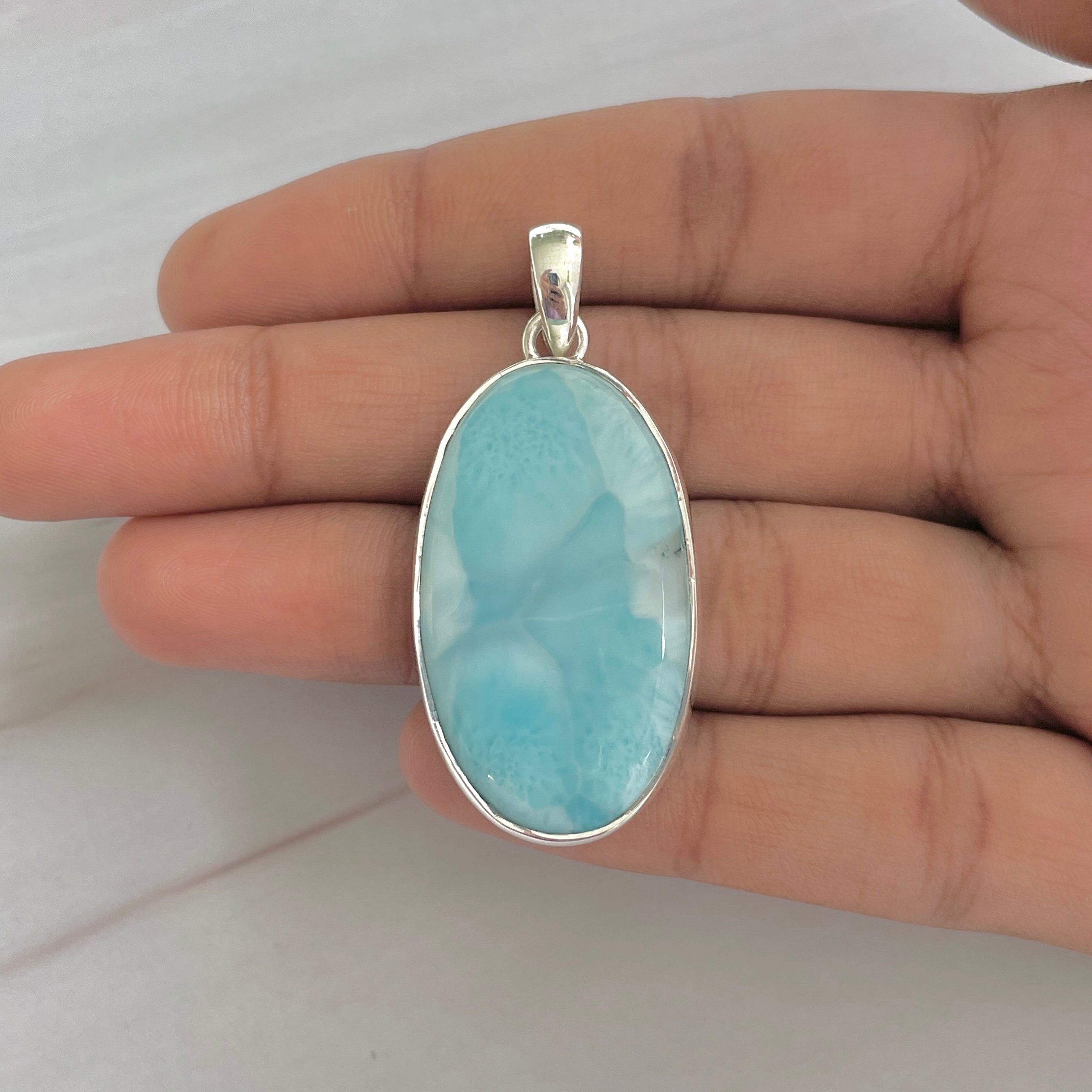 Larimar Pendant-(LAR-1-292)