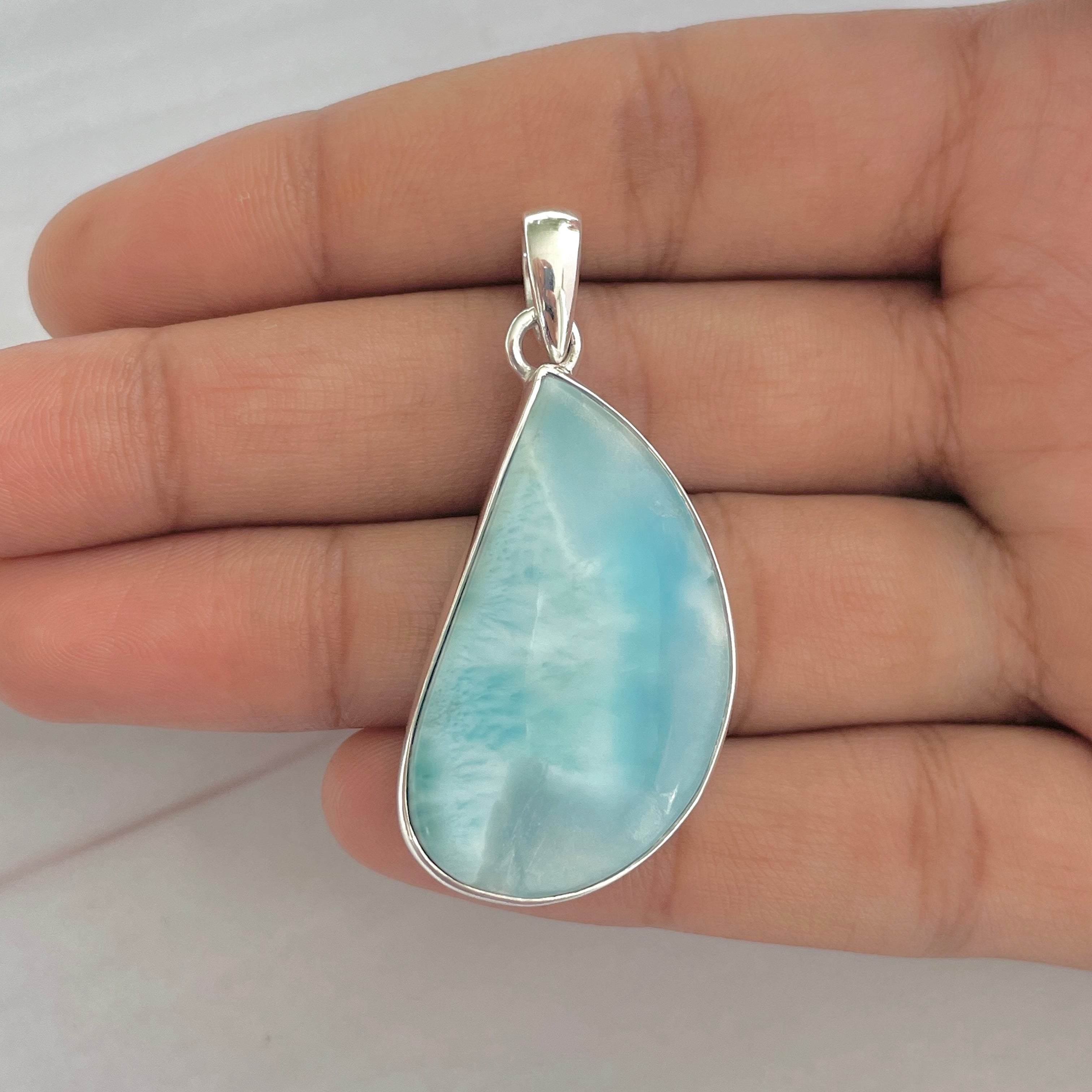 Larimar Pendant-(LAR-1-293)