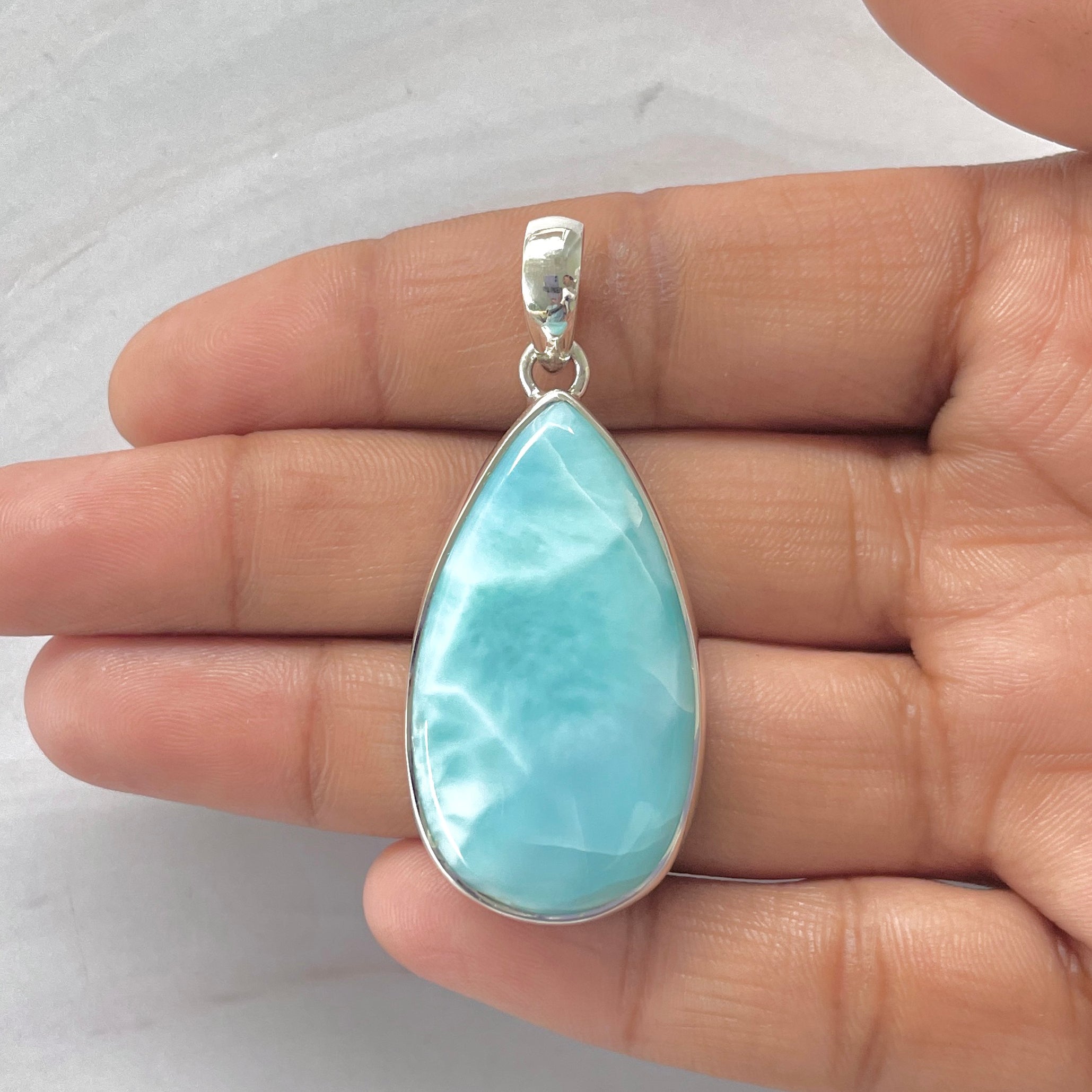 Larimar Pendant-(LAR-1-295)