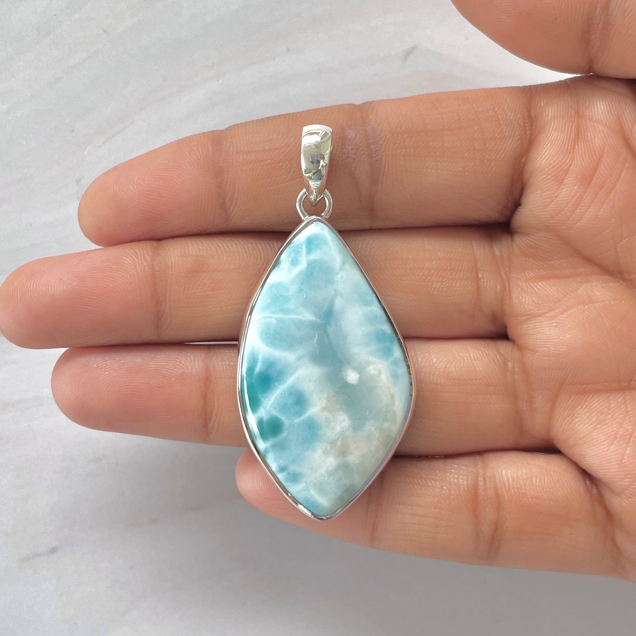 Larimar Pendant-(LAR-1-298)