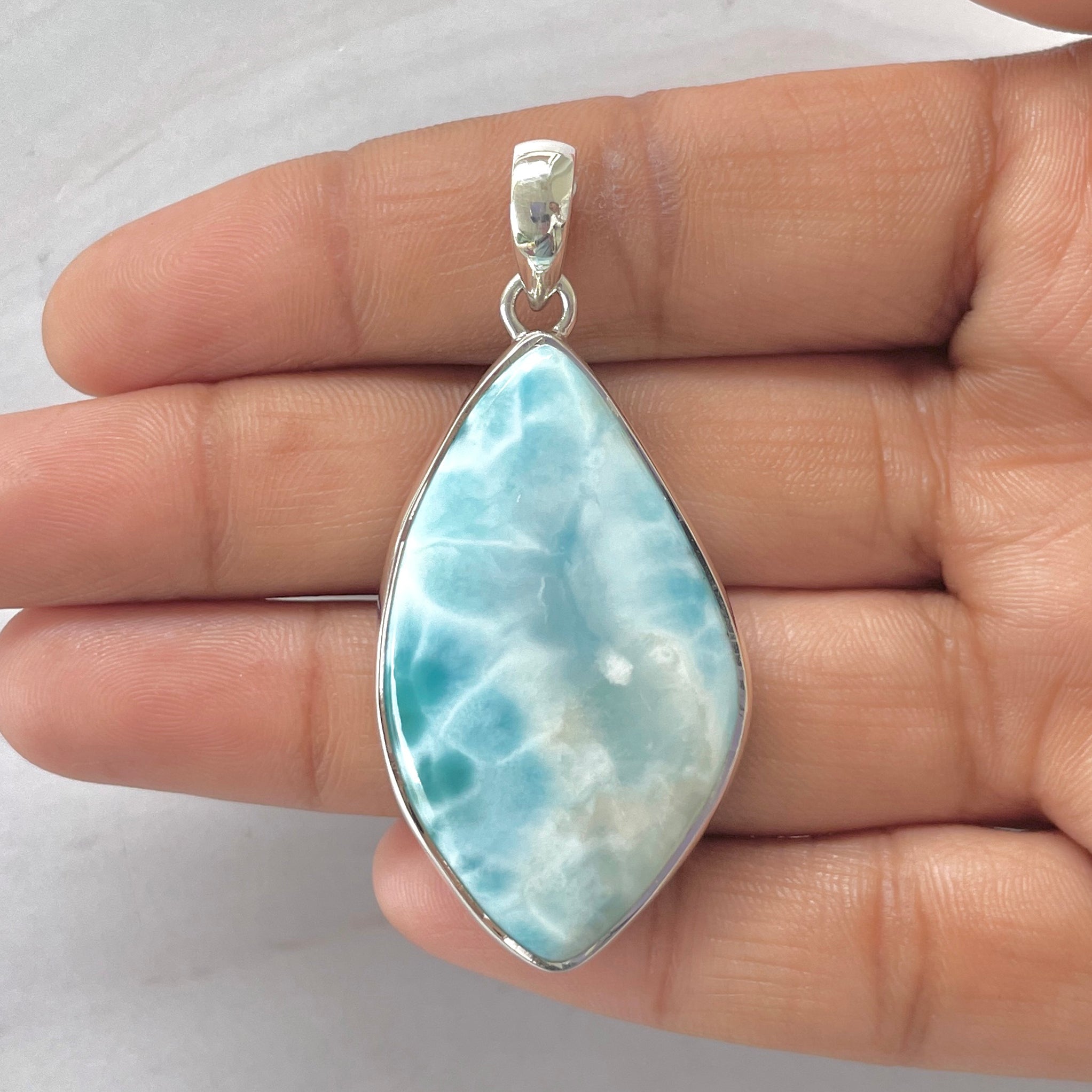 Larimar Pendant-(LAR-1-298)
