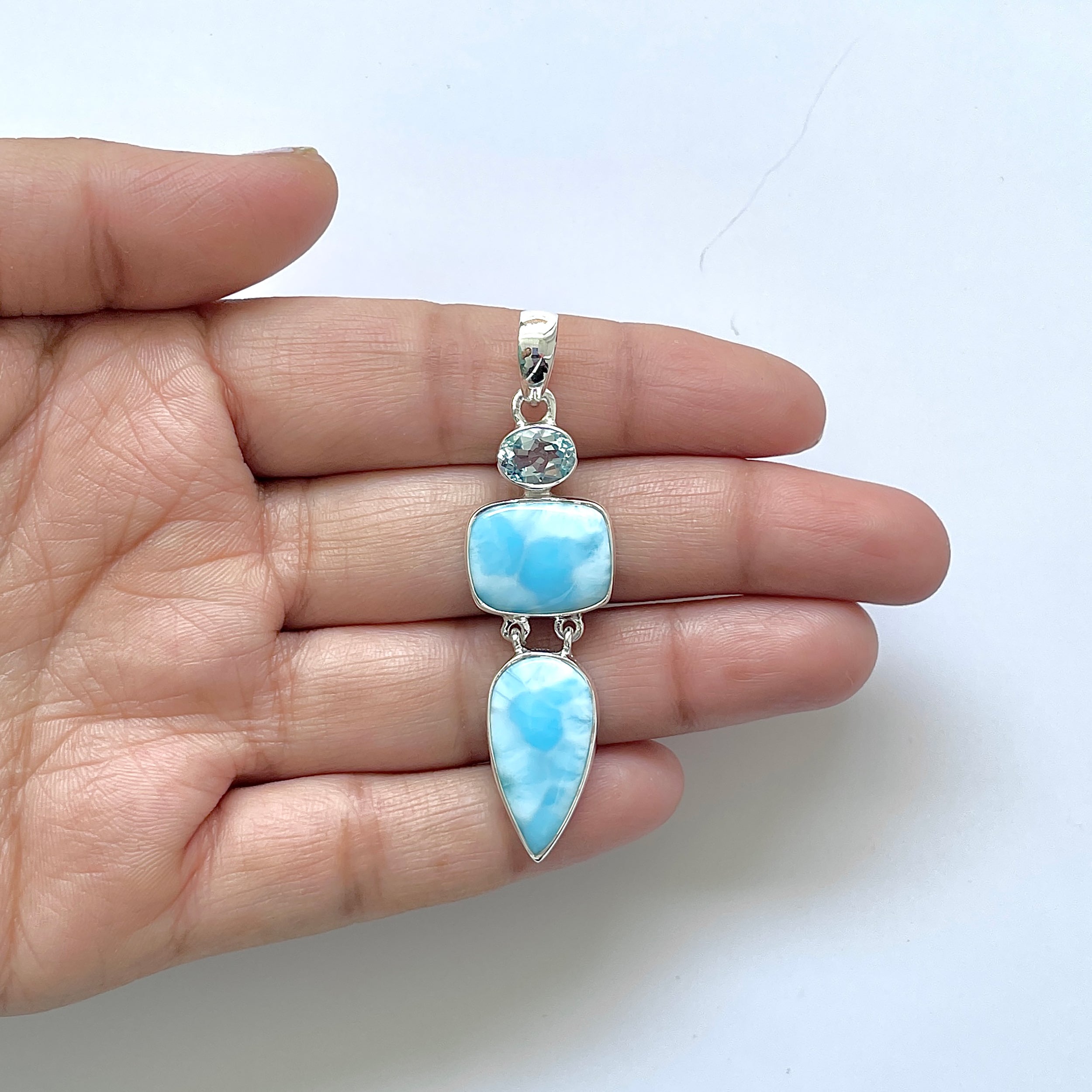 Larimar Pendant-(LAR-1-3)