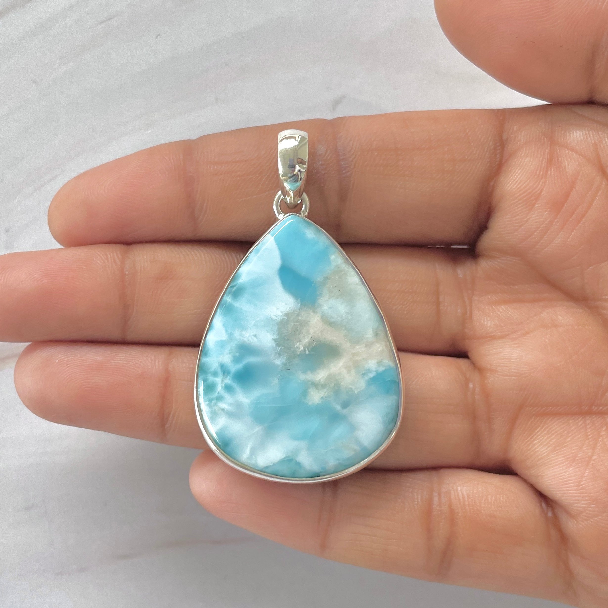 Larimar Pendant-(LAR-1-300)