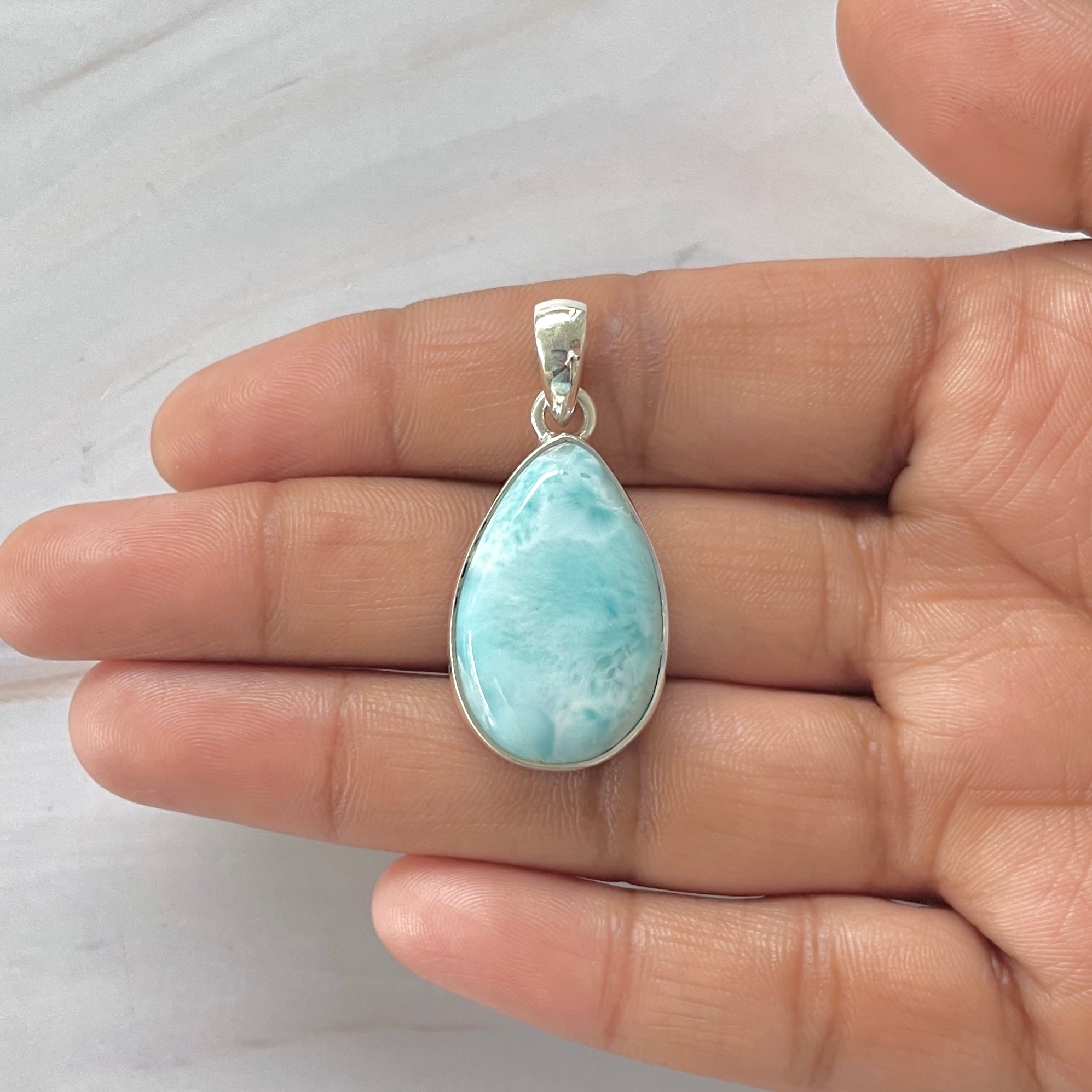 Larimar Pendant-(LAR-1-306)