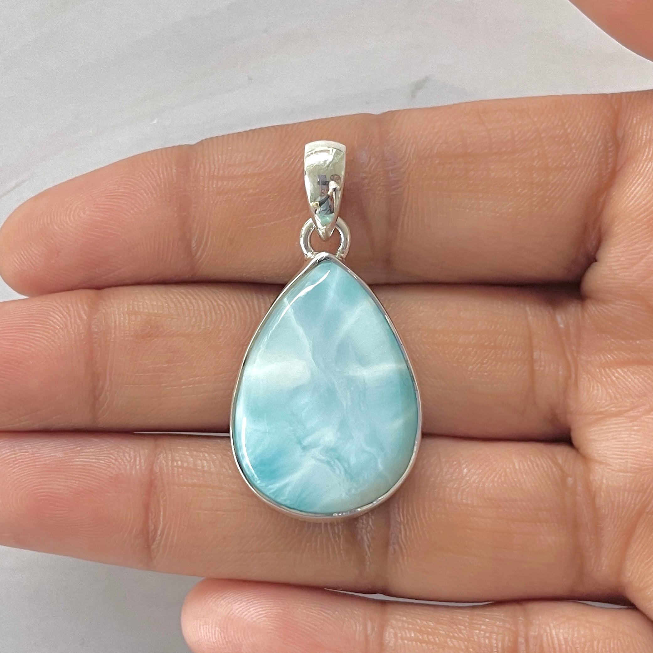Larimar Pendant-(LAR-1-308)
