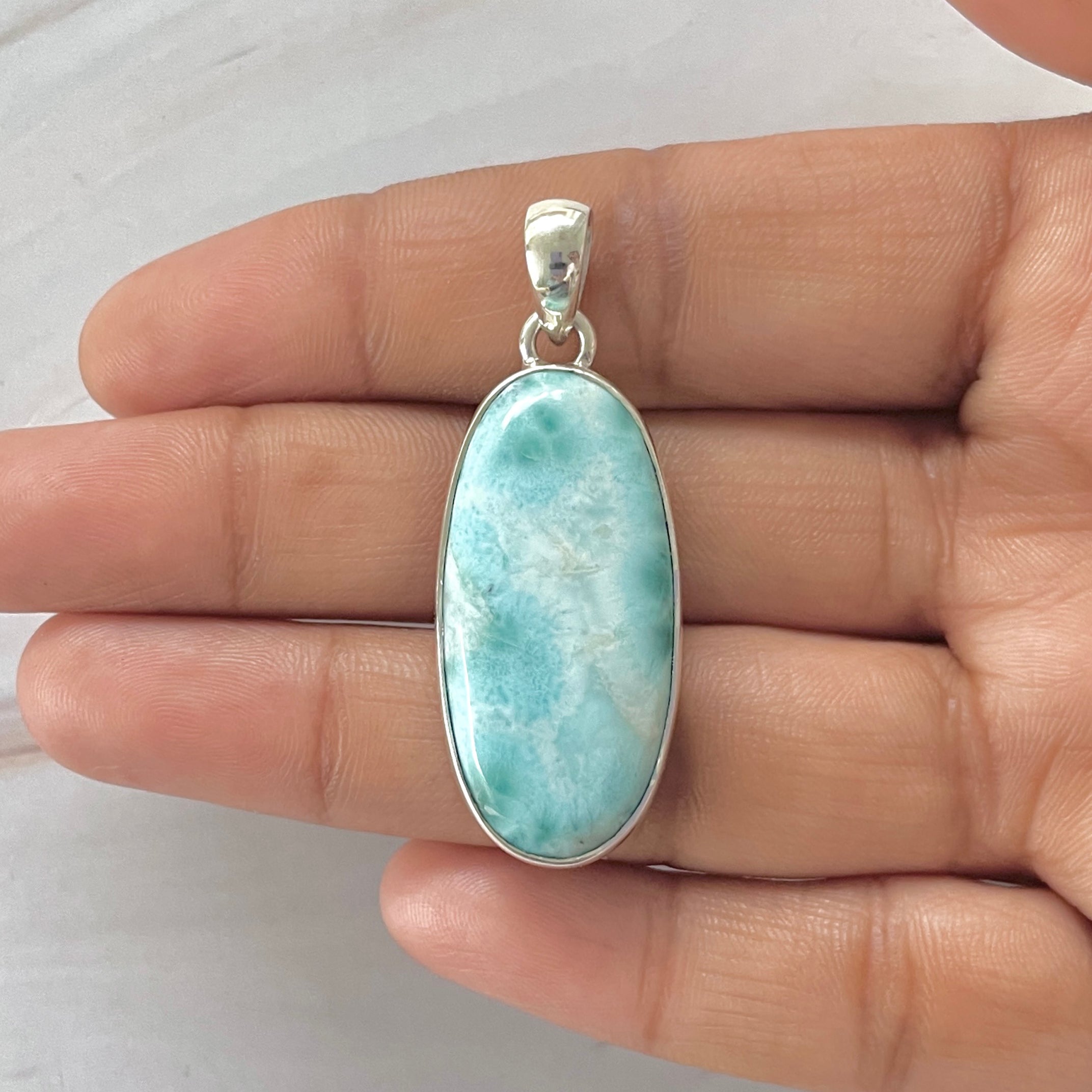 Larimar Pendant-(LAR-1-311)