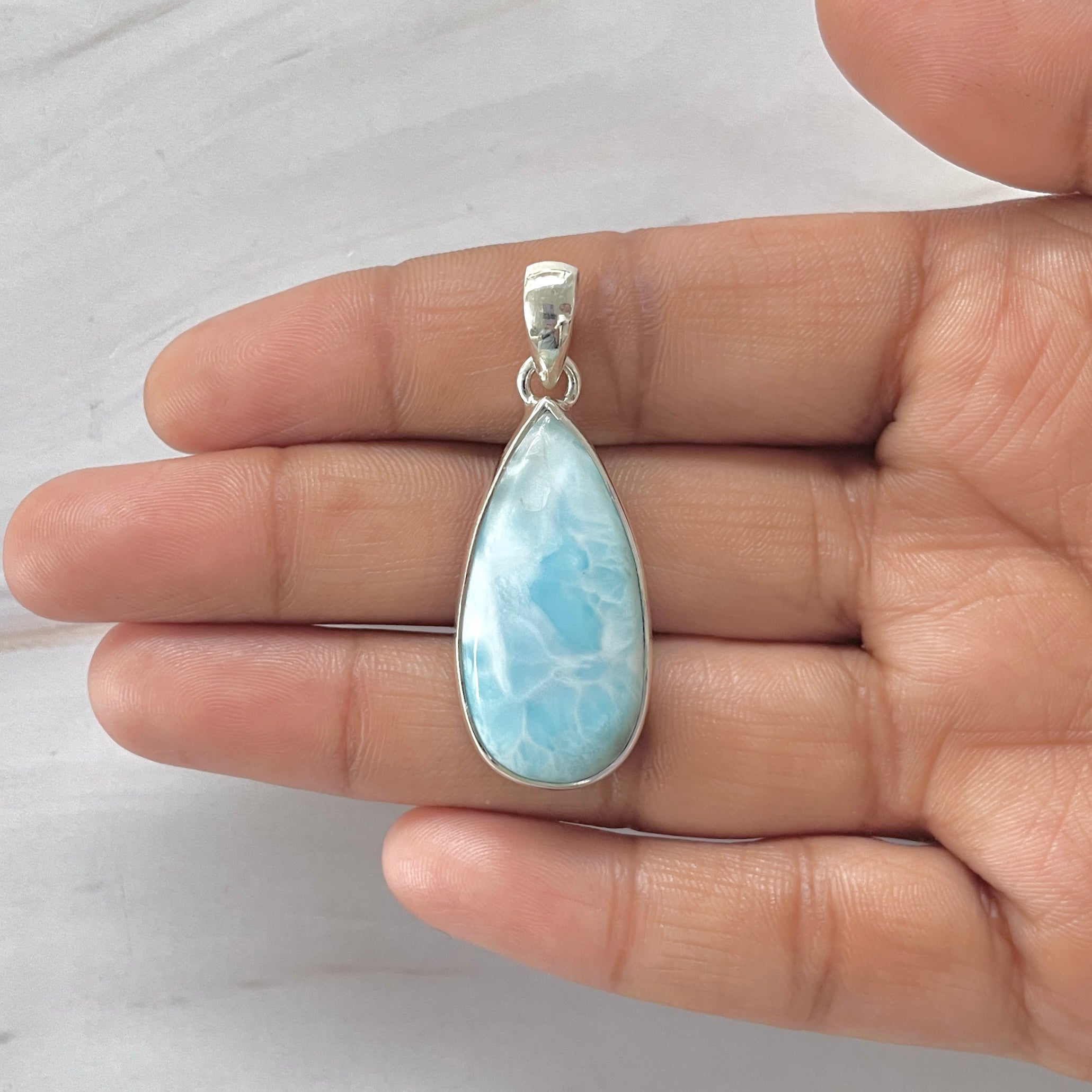 Larimar Pendant-(LAR-1-312)