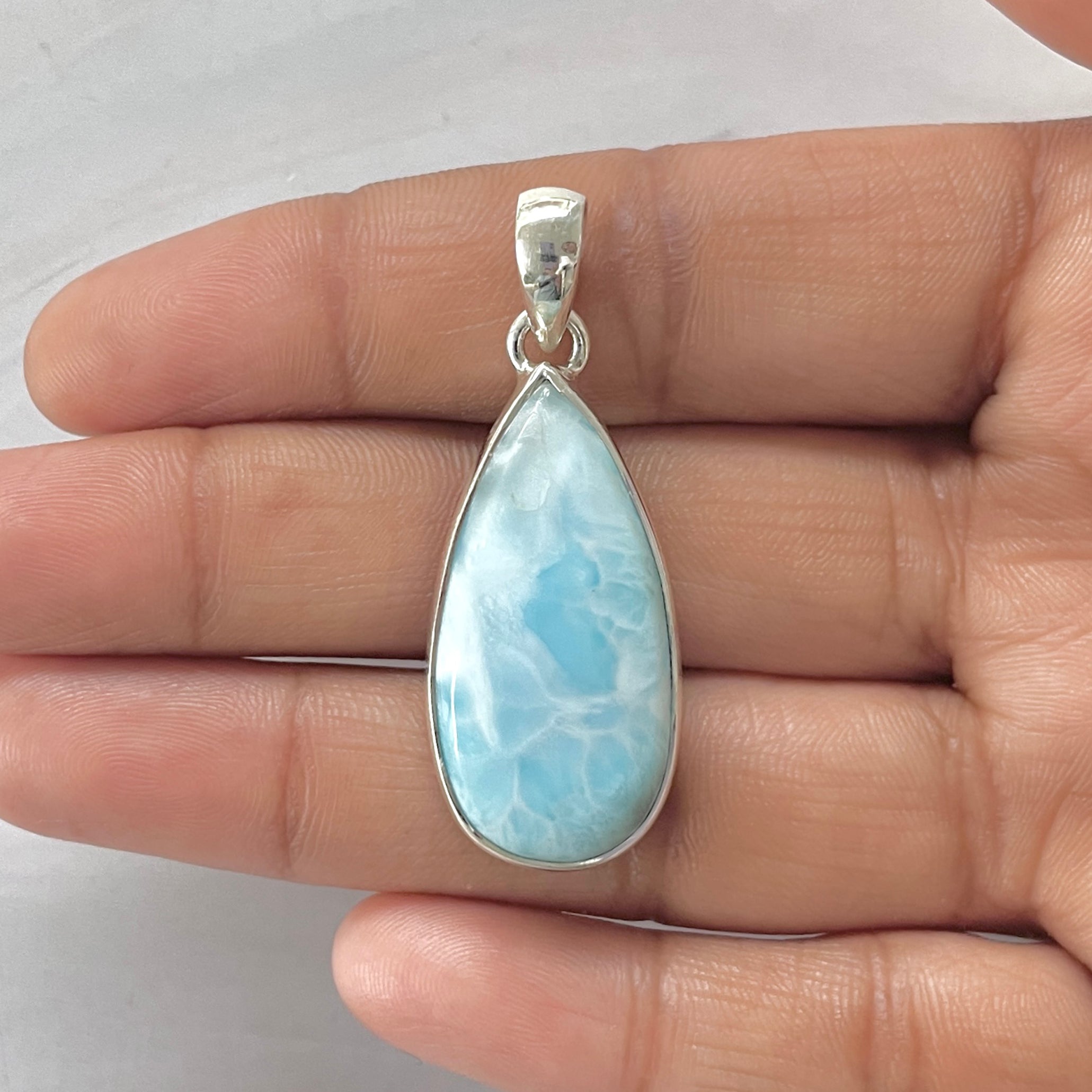 Larimar Pendant-(LAR-1-312)