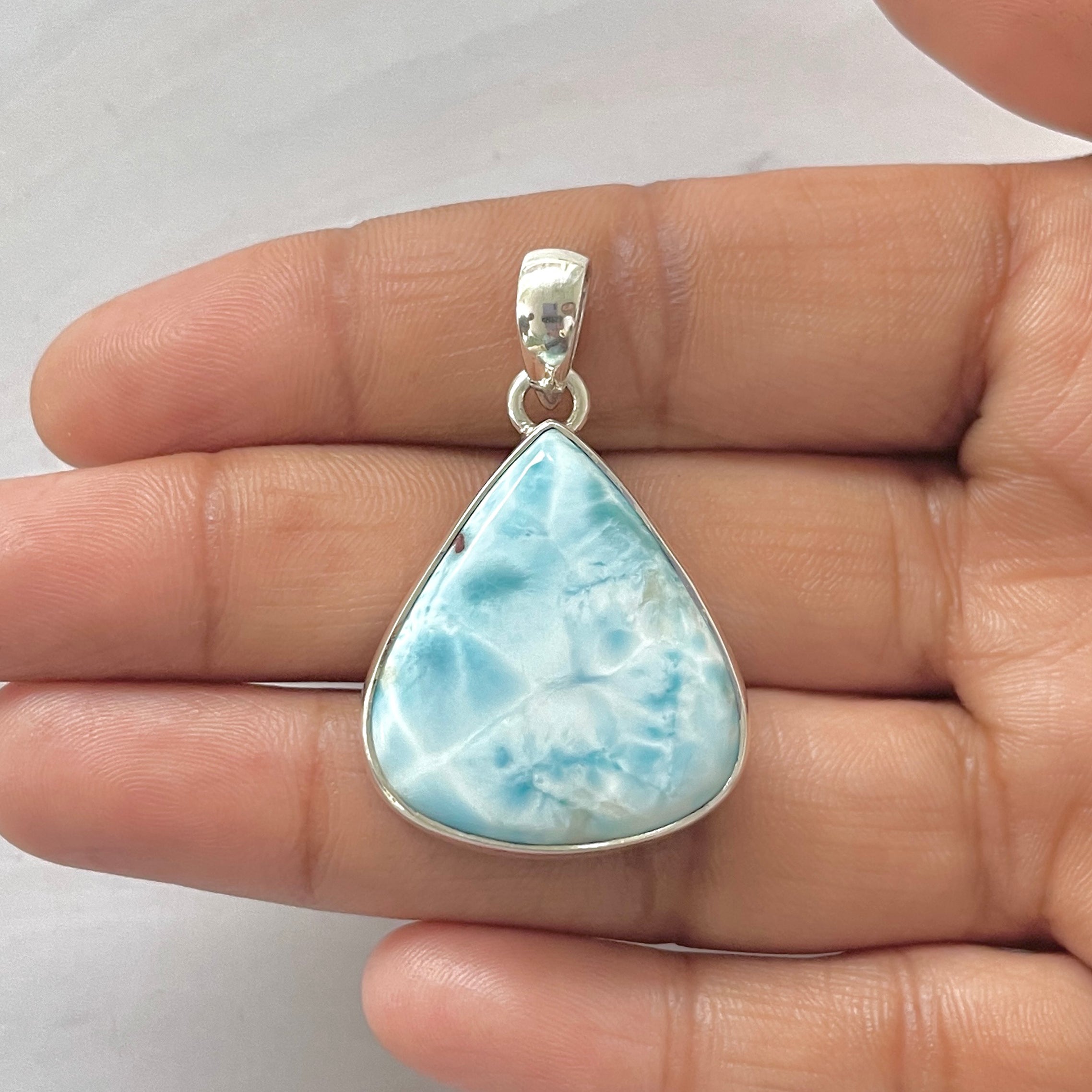 Larimar Pendant-(LAR-1-319)