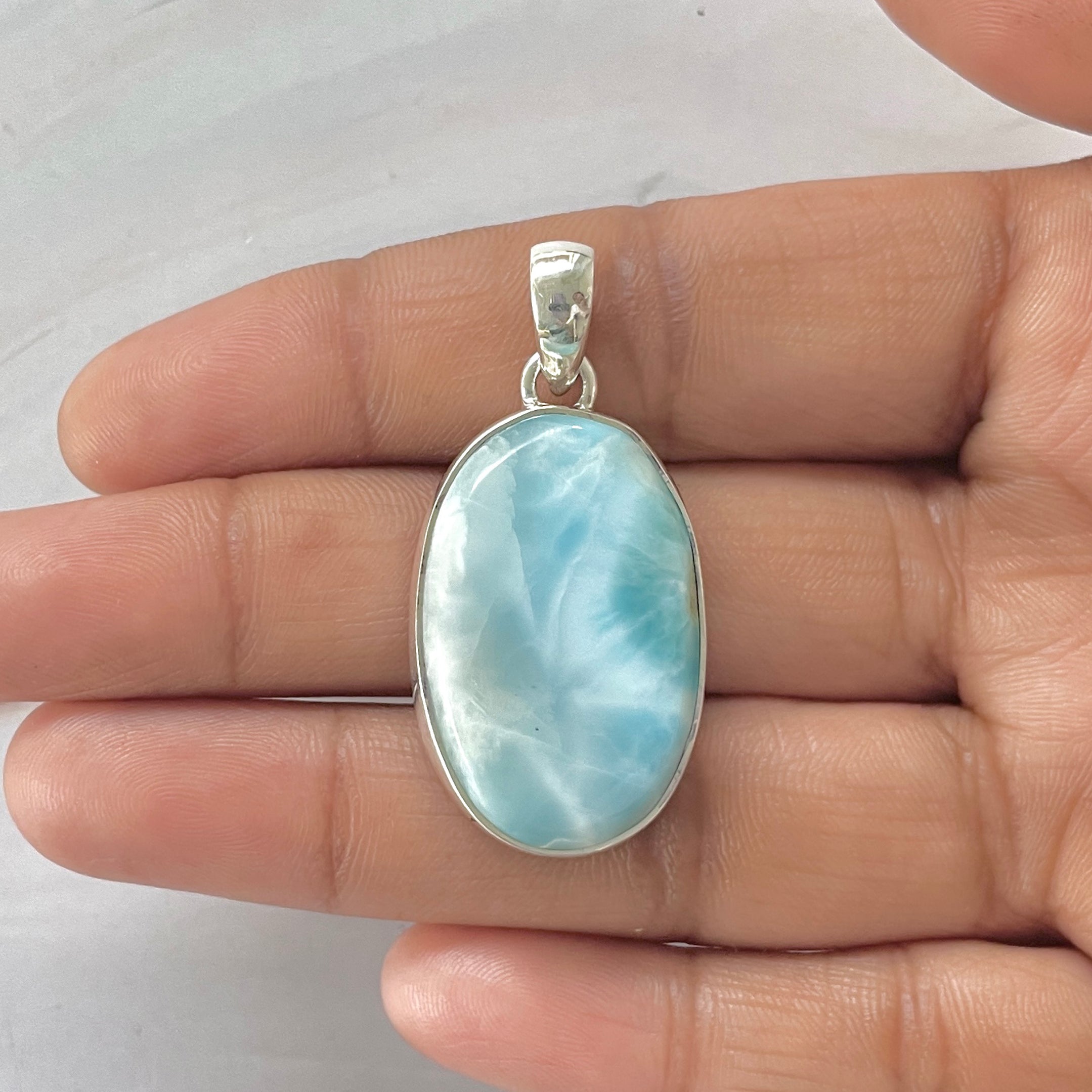Larimar Pendant-(LAR-1-320)