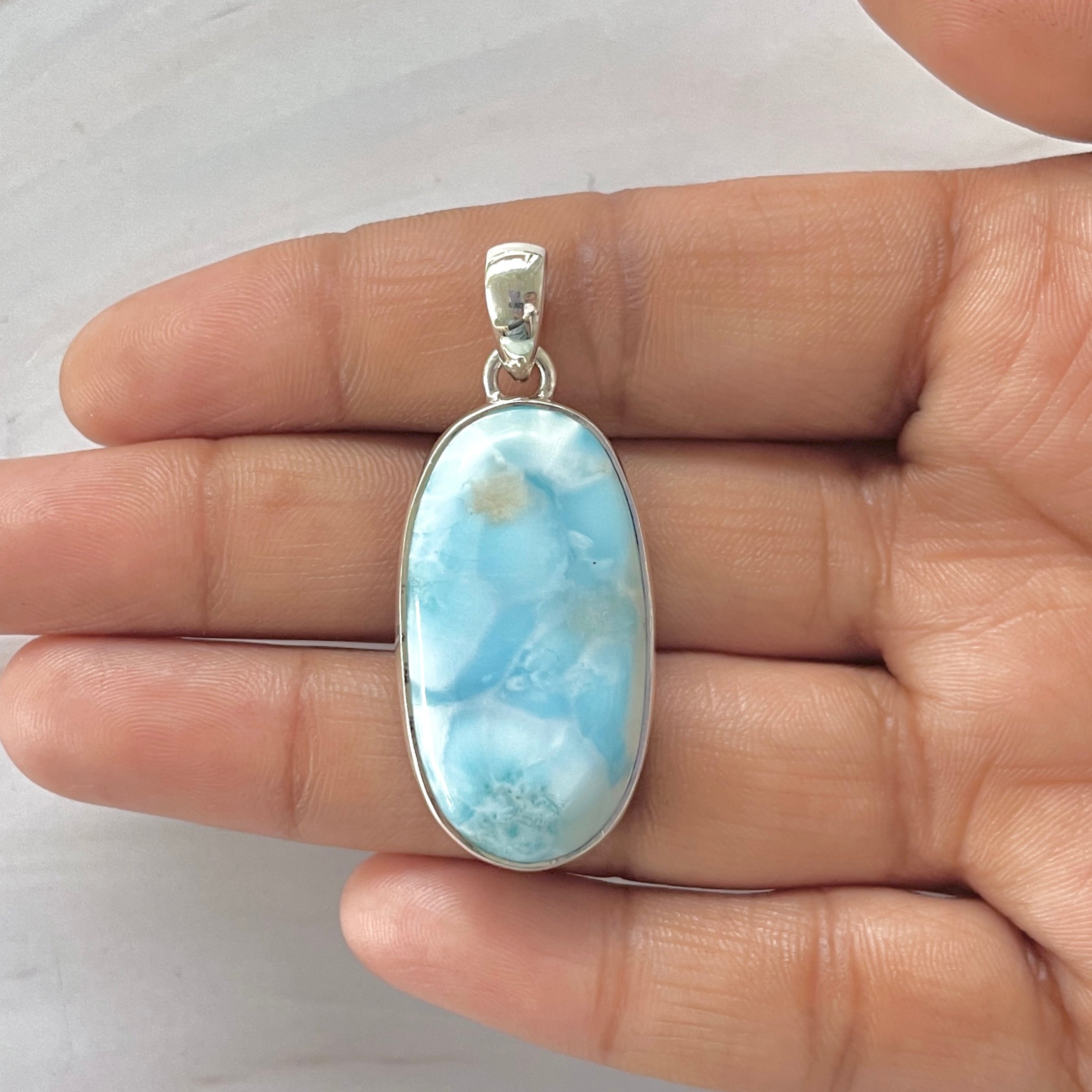 Larimar Pendant-(LAR-1-321)