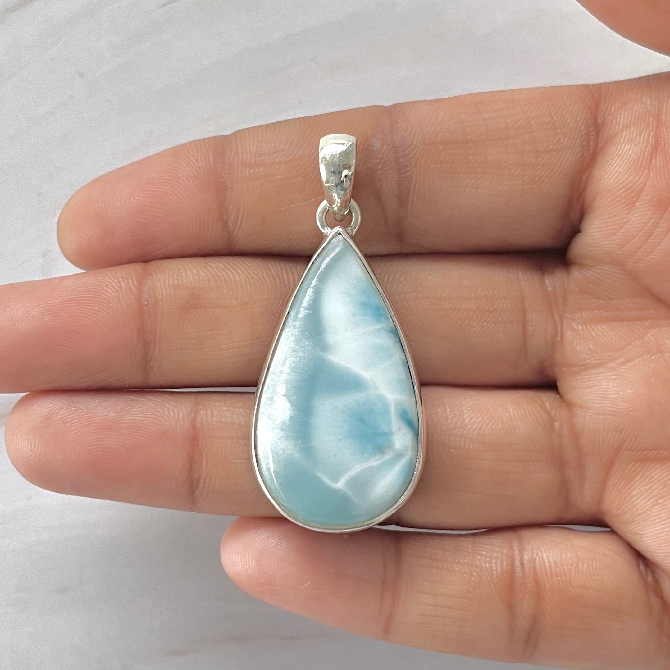 Larimar Pendant-(LAR-1-326)