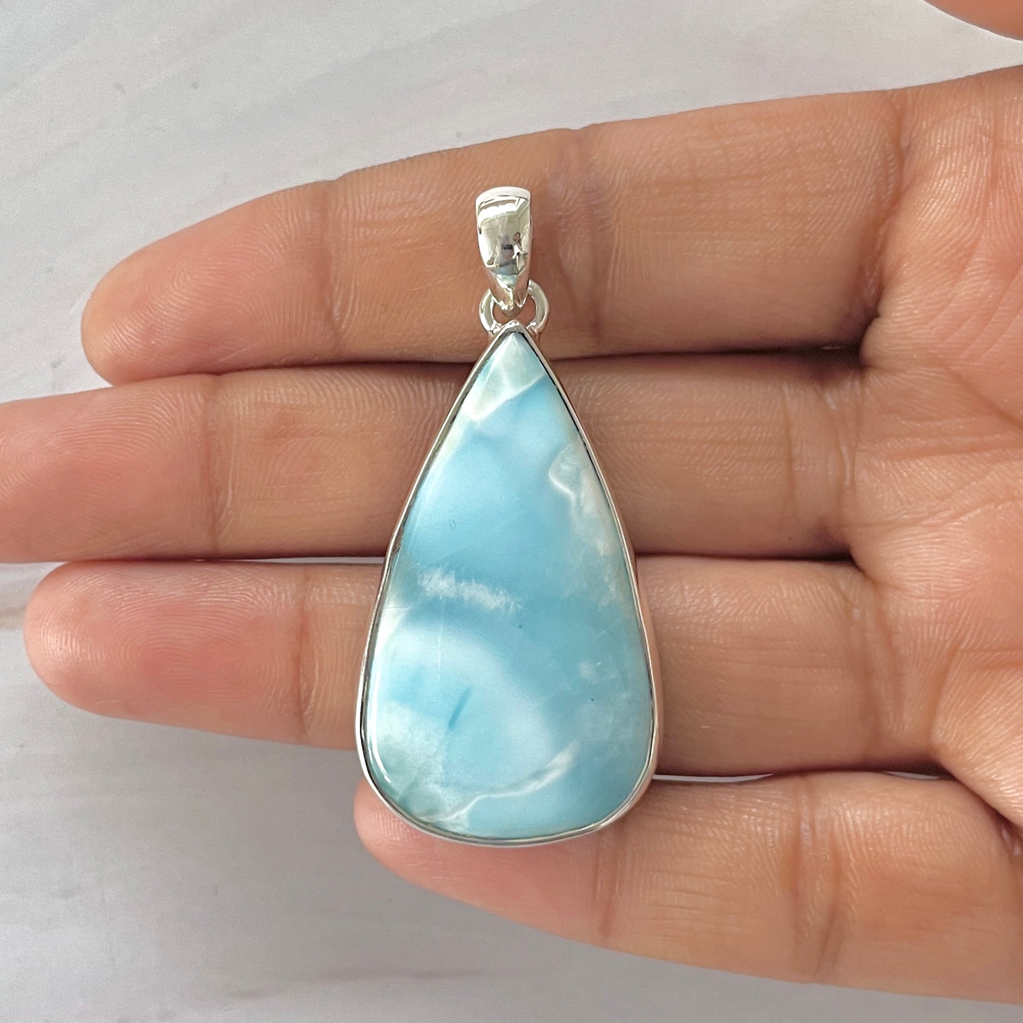 Larimar Pendant-(LAR-1-331)