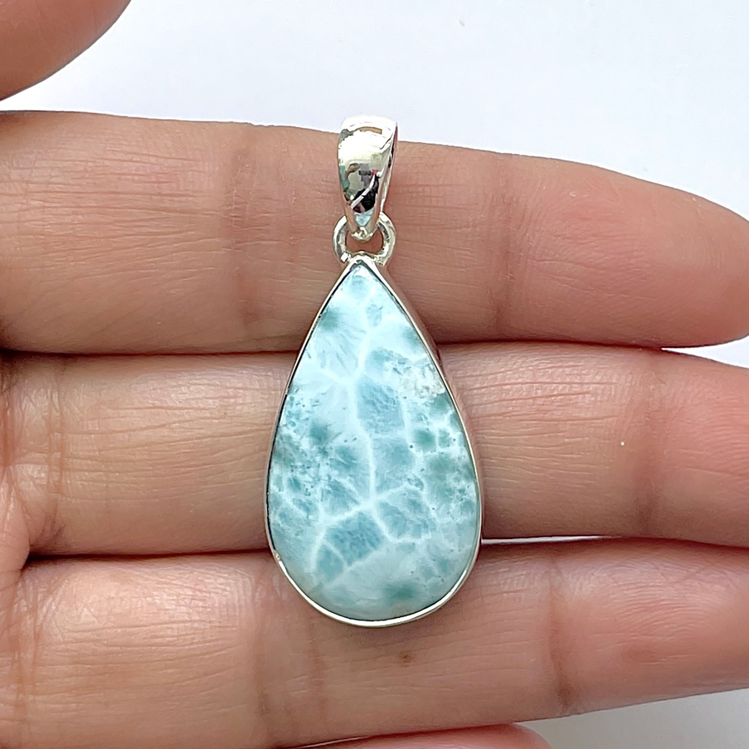 Larimar Pendant-(LAR-1-35)