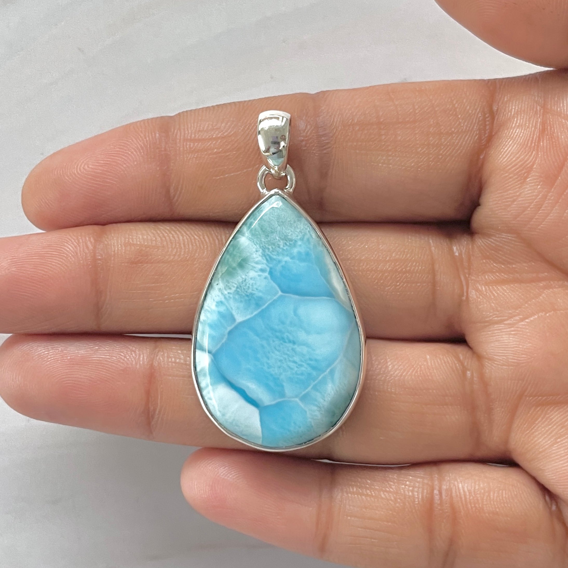 Larimar Pendant-(LAR-1-350)