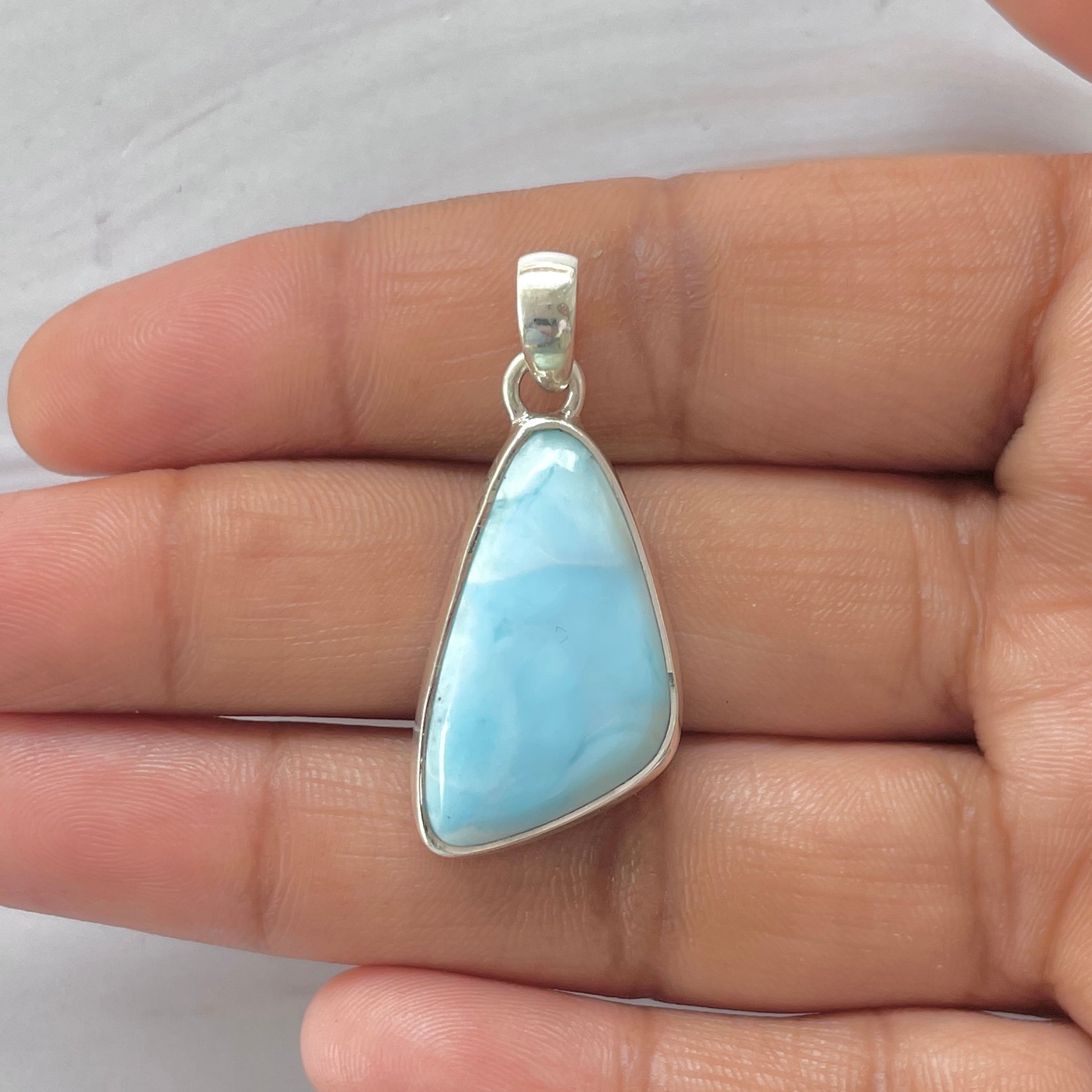 Larimar Pendant-(LAR-1-353)