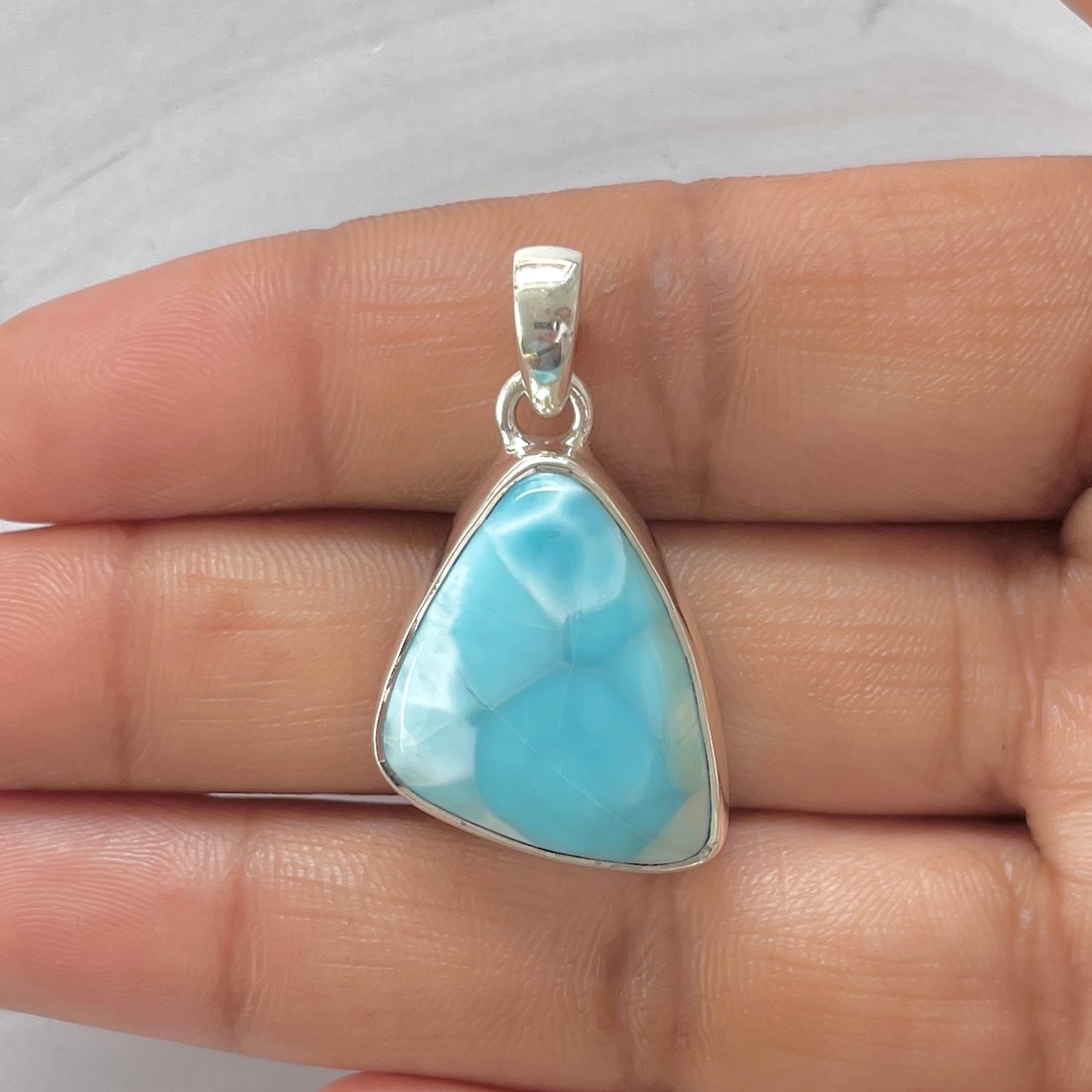 Larimar Pendant-(LAR-1-358)