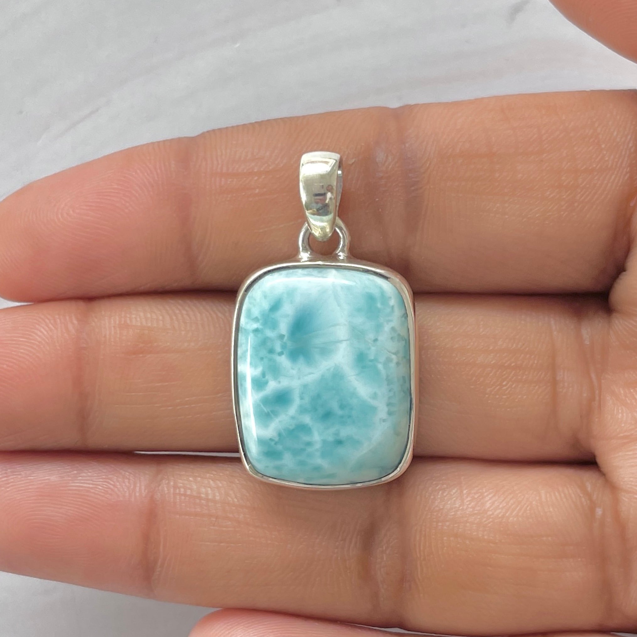 Larimar Pendant-(LAR-1-359)