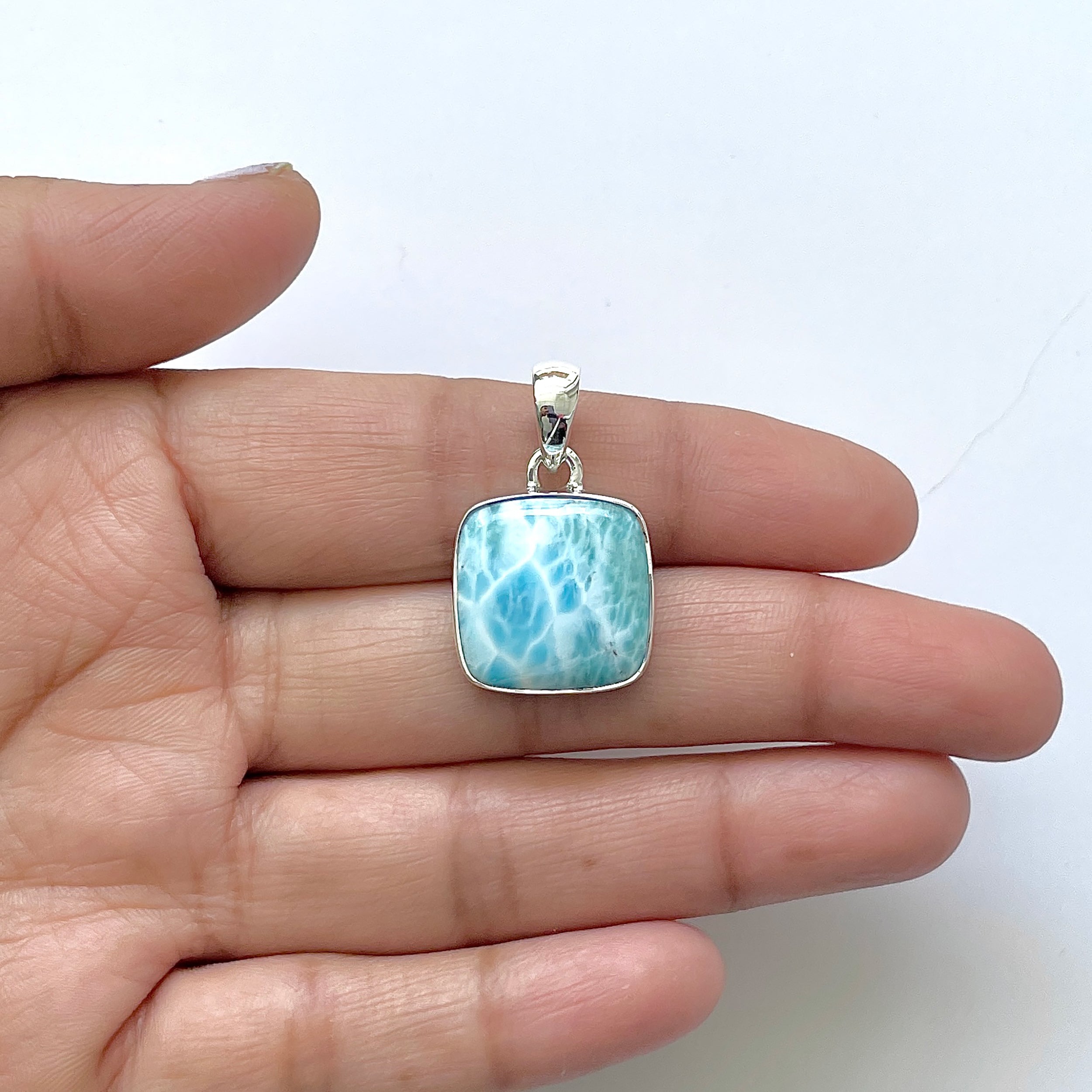 Larimar Pendant-(LAR-1-36)